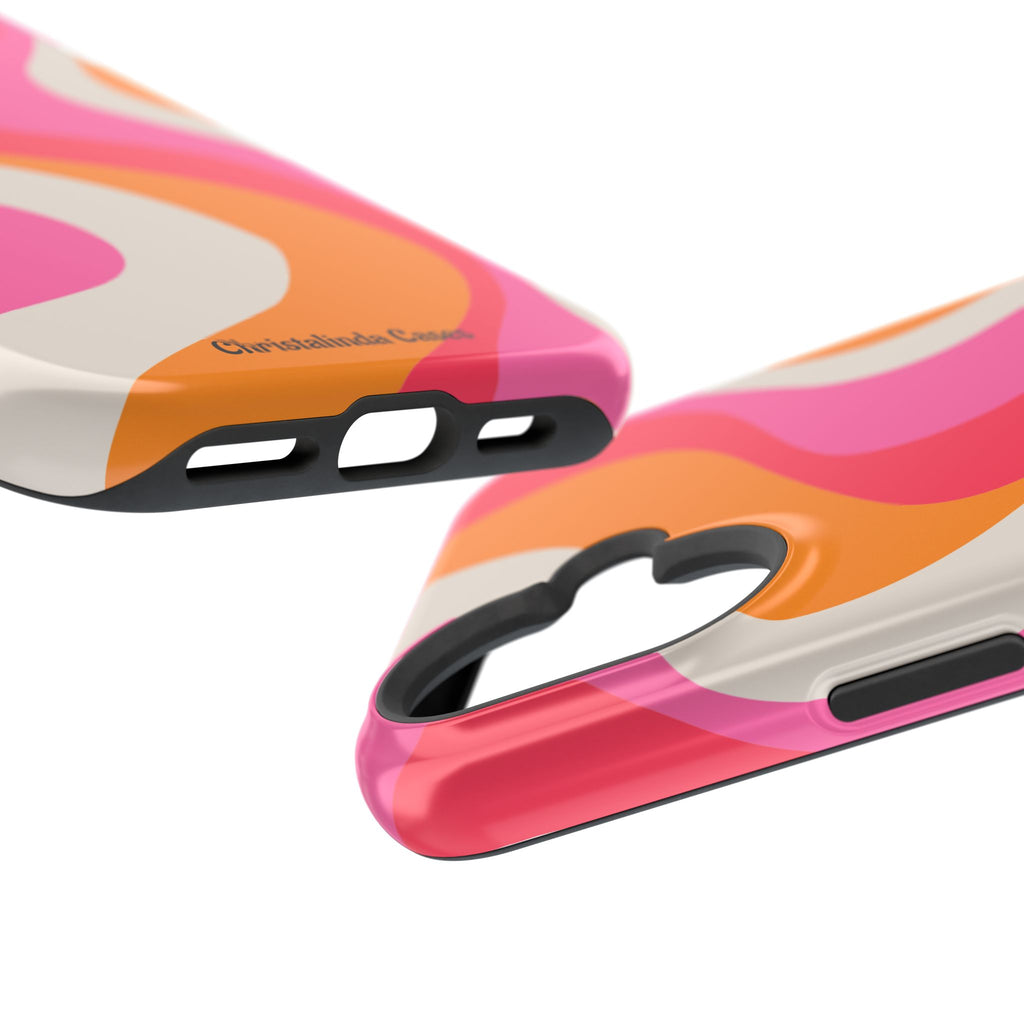 Sunset Sorbet Impact-Resistant MagSafe Phone Case