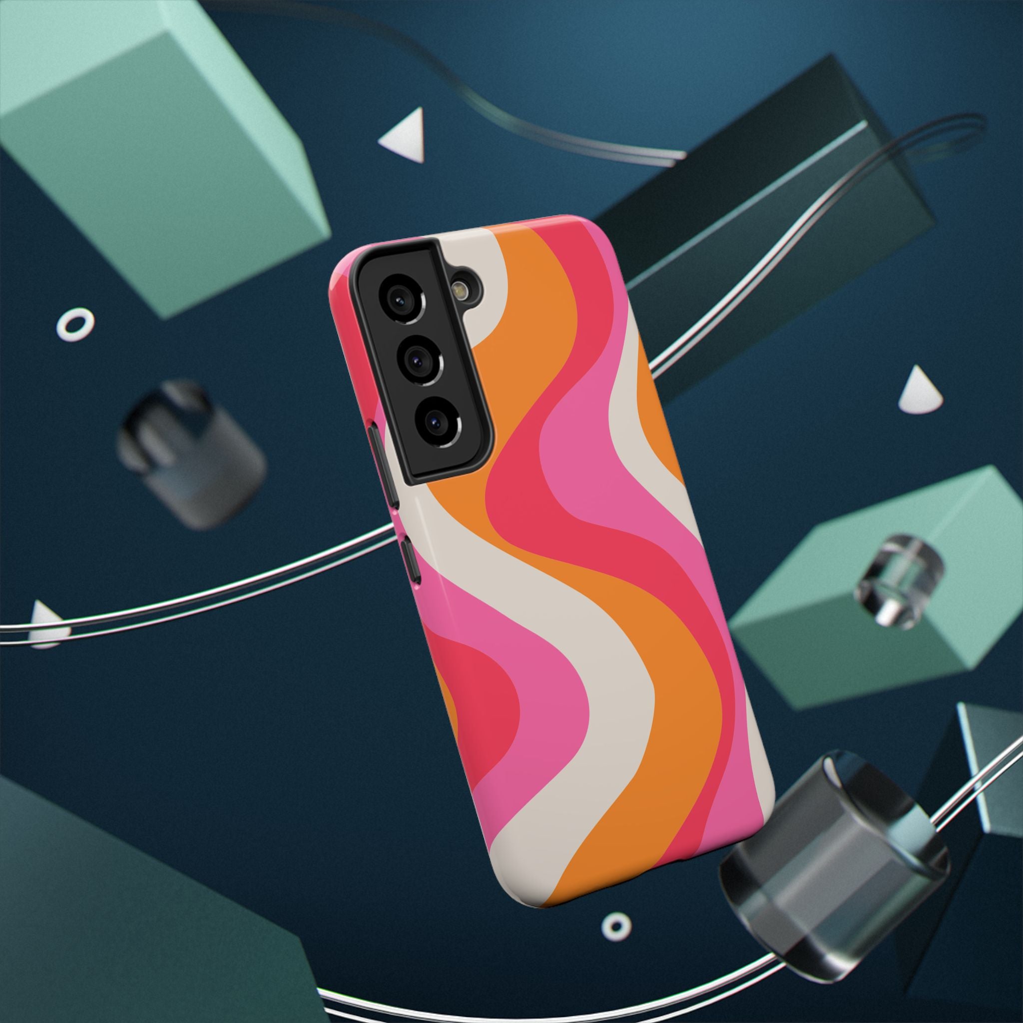 Sunset Sorbet Impact-Resistant MagSafe Phone Case