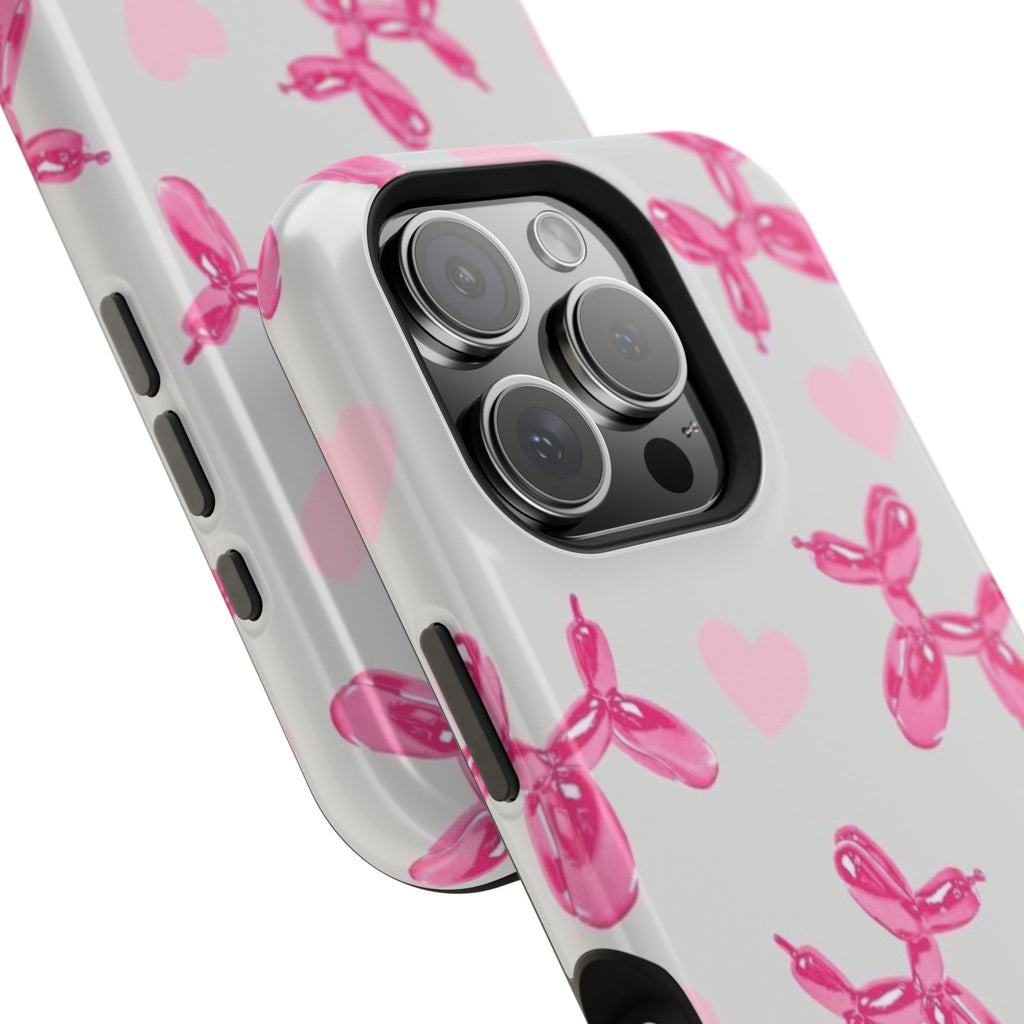Balloon Charm Impact-Resistant MagSafe phone case