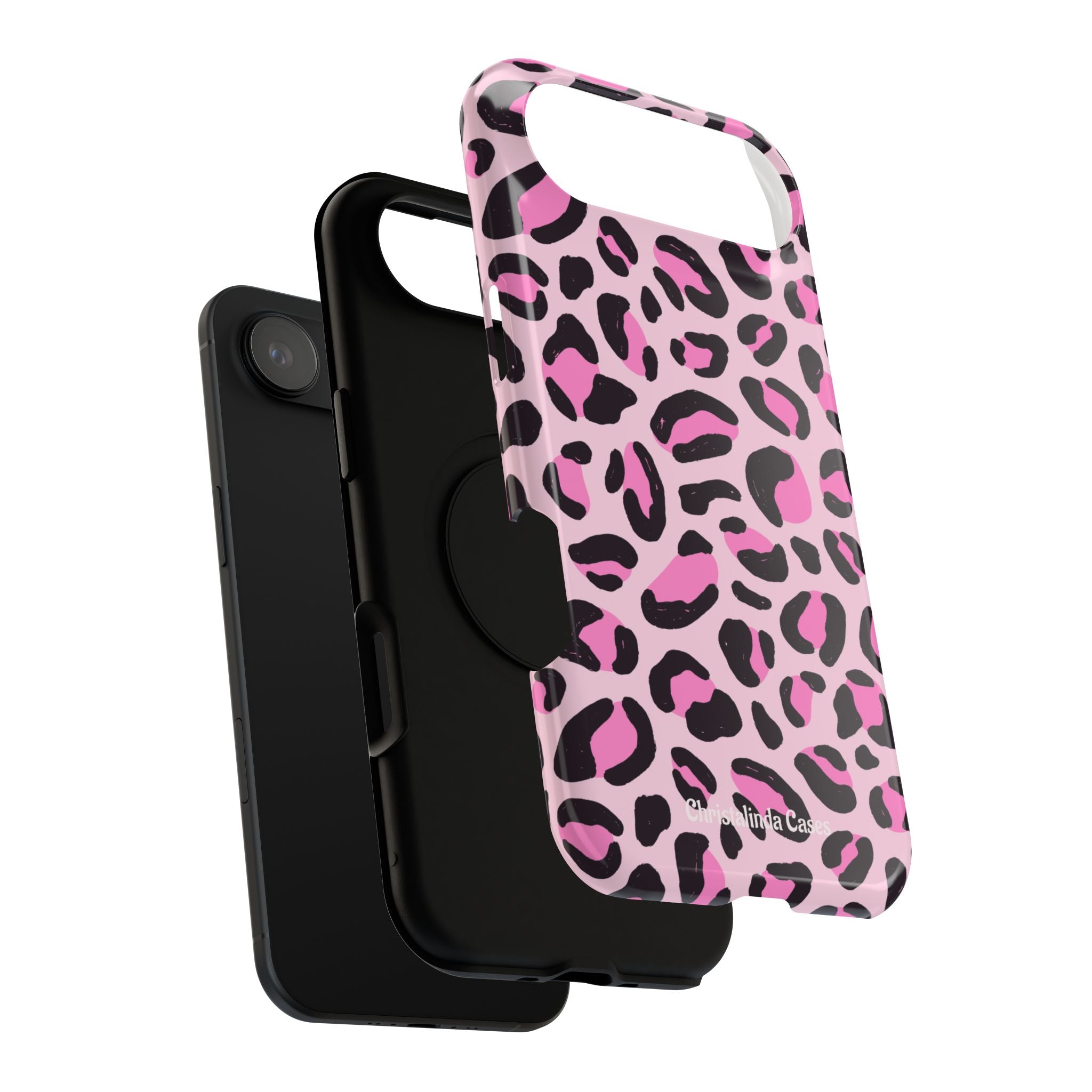 Pink Safari Impact-Resistant MagSafe Phone Case