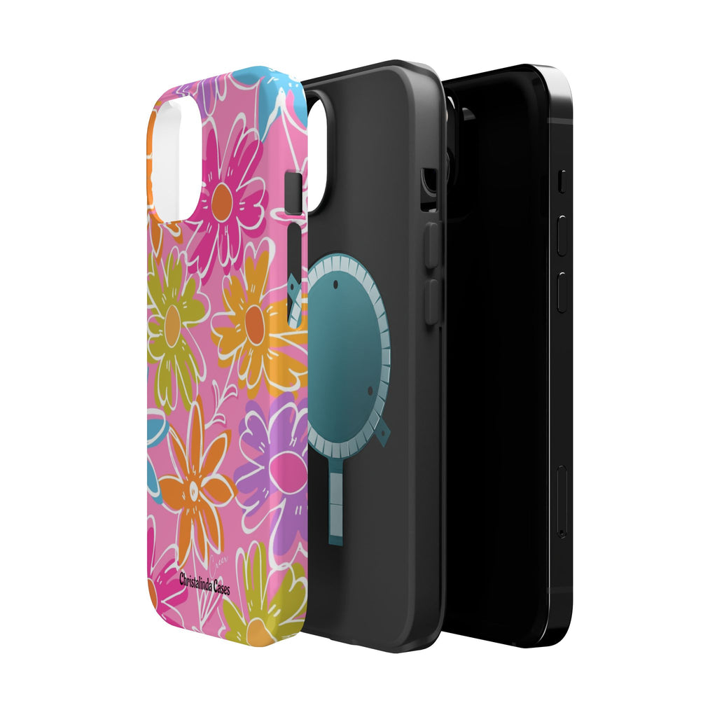 Flower Fiesta Impact-Resistant MagSafePhone Case