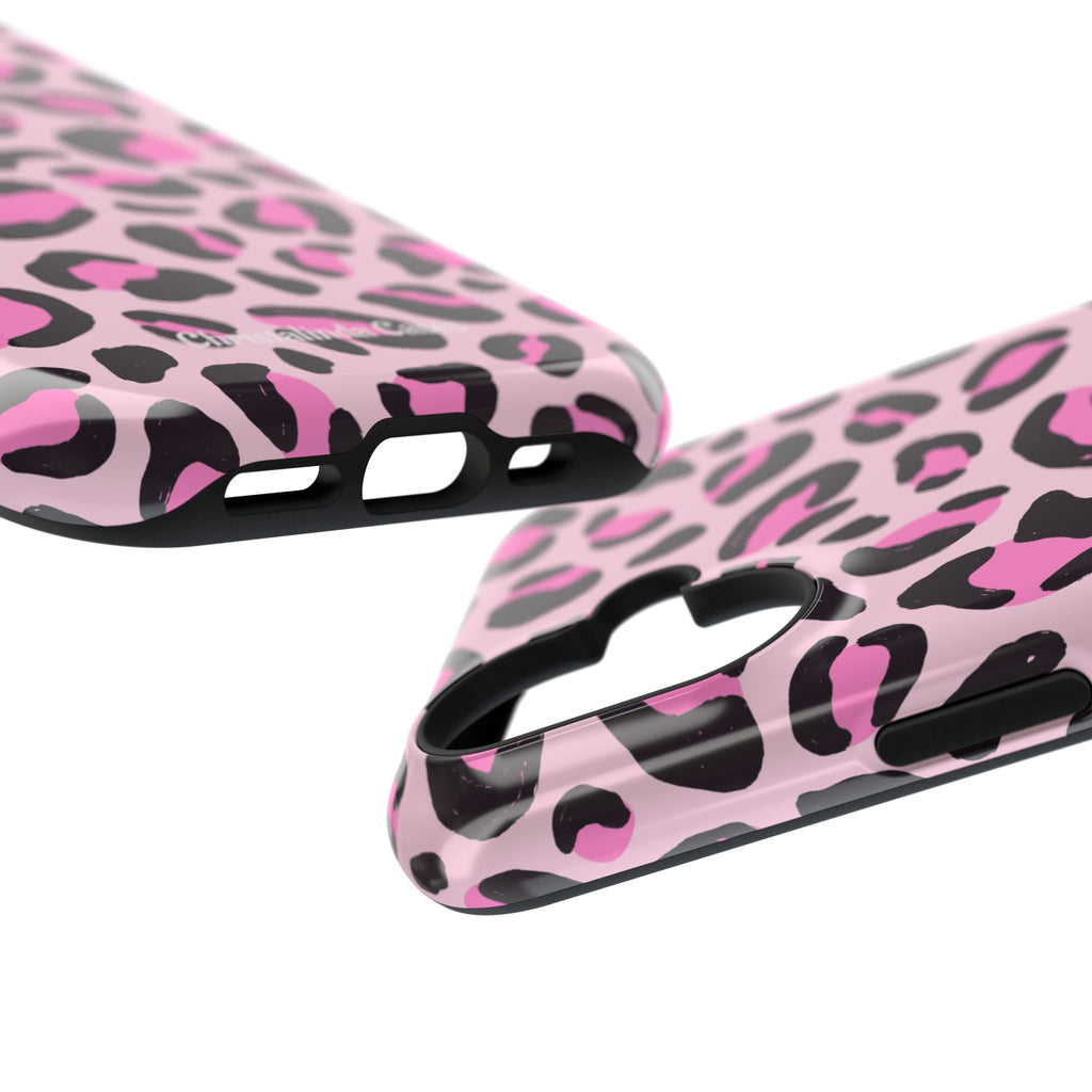 Pink Safari Impact-Resistant MagSafe Phone Case