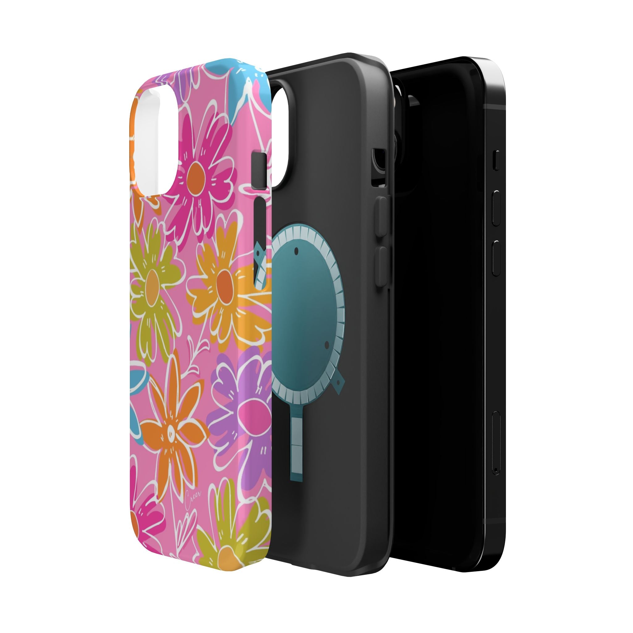 Flower Fiesta Impact-Resistant MagSafePhone Case