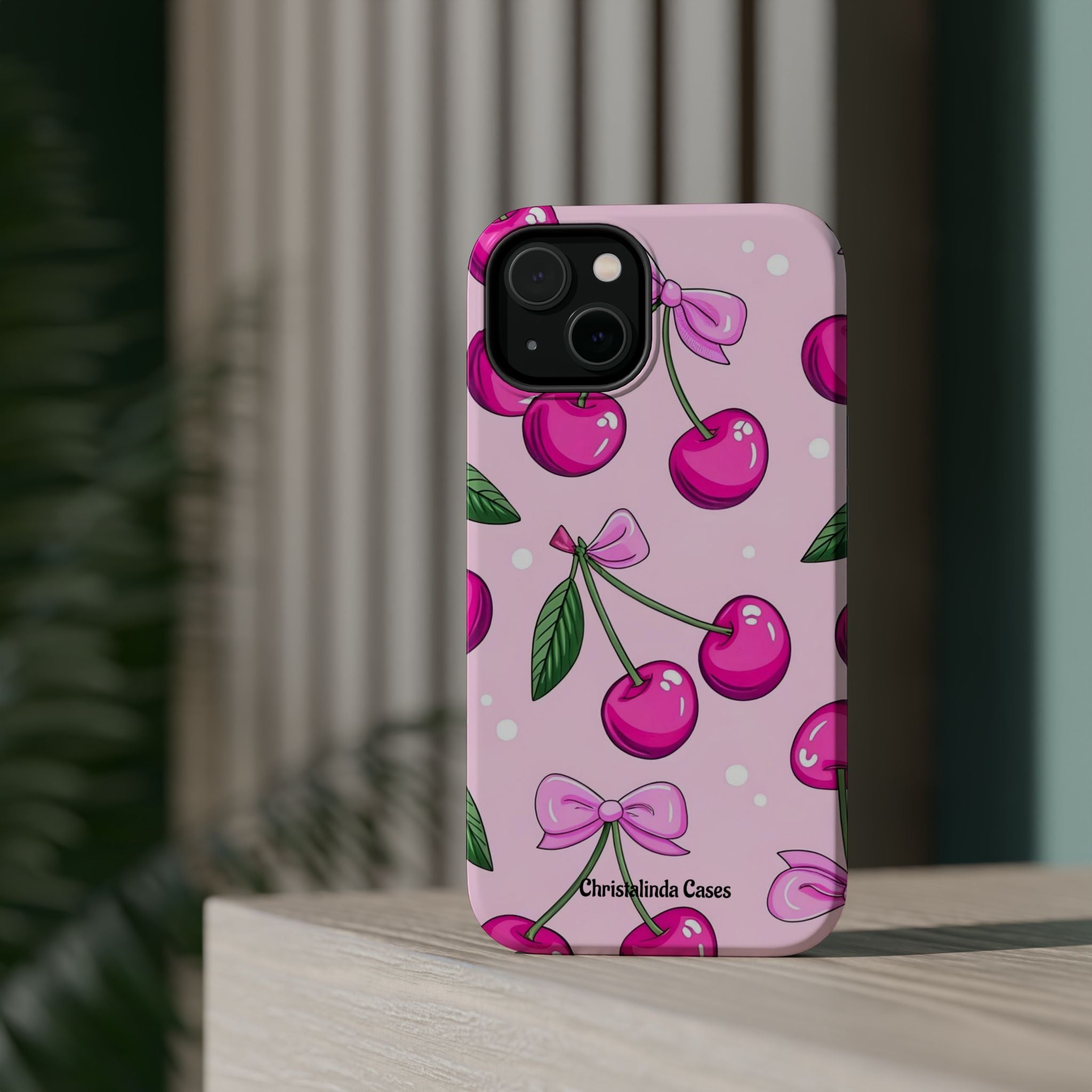 Cherry Cutie Impact-Resistant MagSafe Phone Case