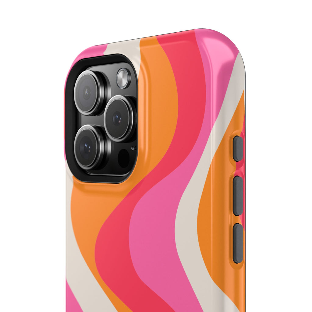 Sunset Sorbet Impact-Resistant MagSafe Phone Case
