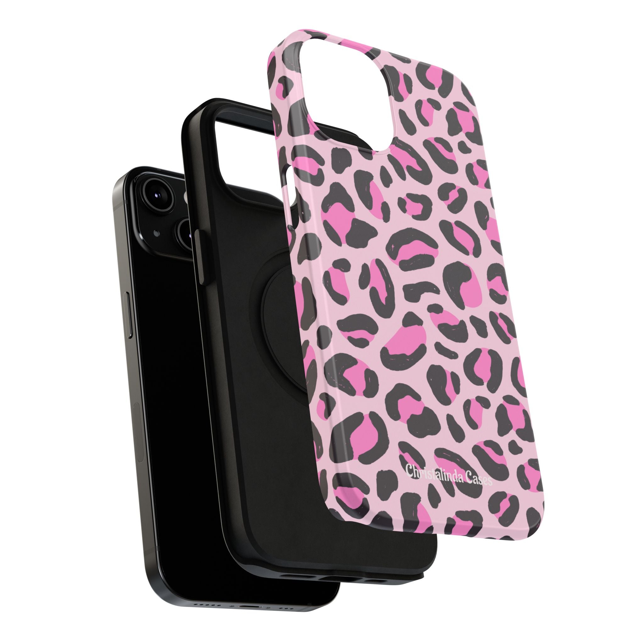 Pink Safari Impact-Resistant MagSafe Phone Case