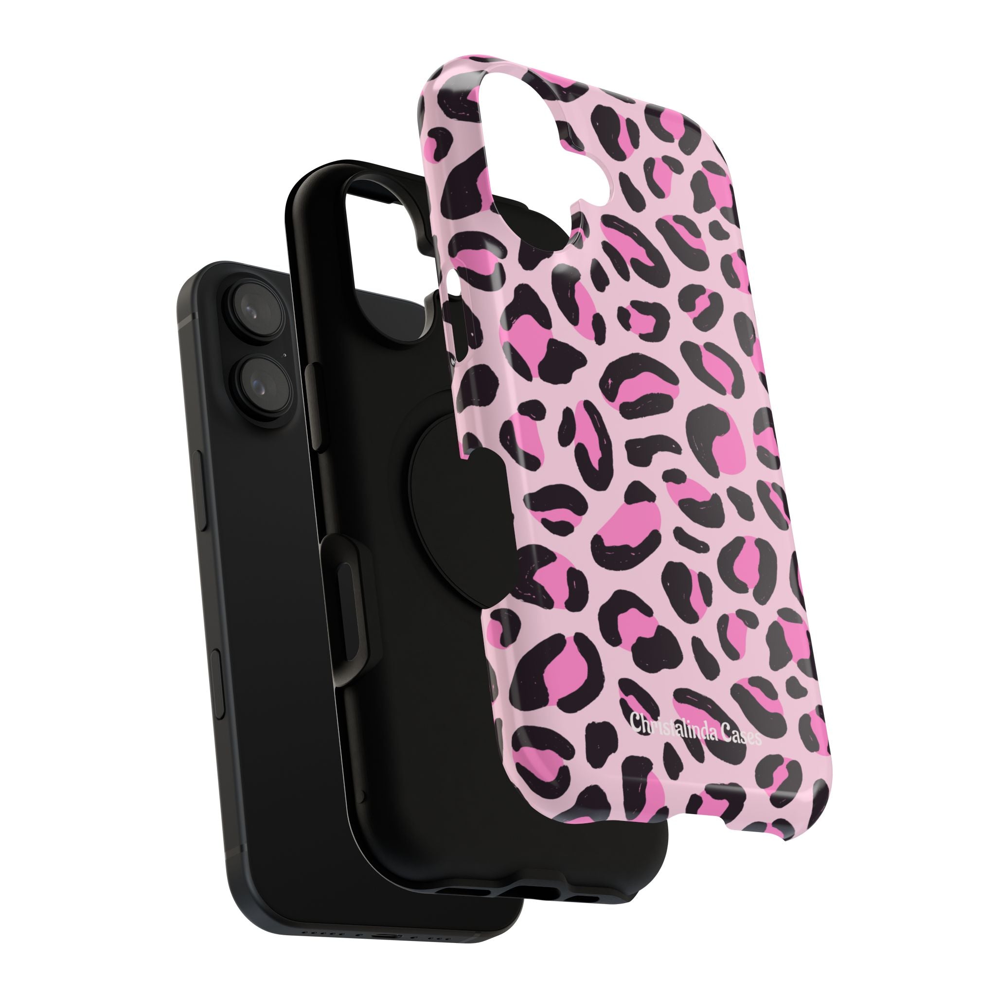 Pink Safari Impact-Resistant MagSafe Phone Case