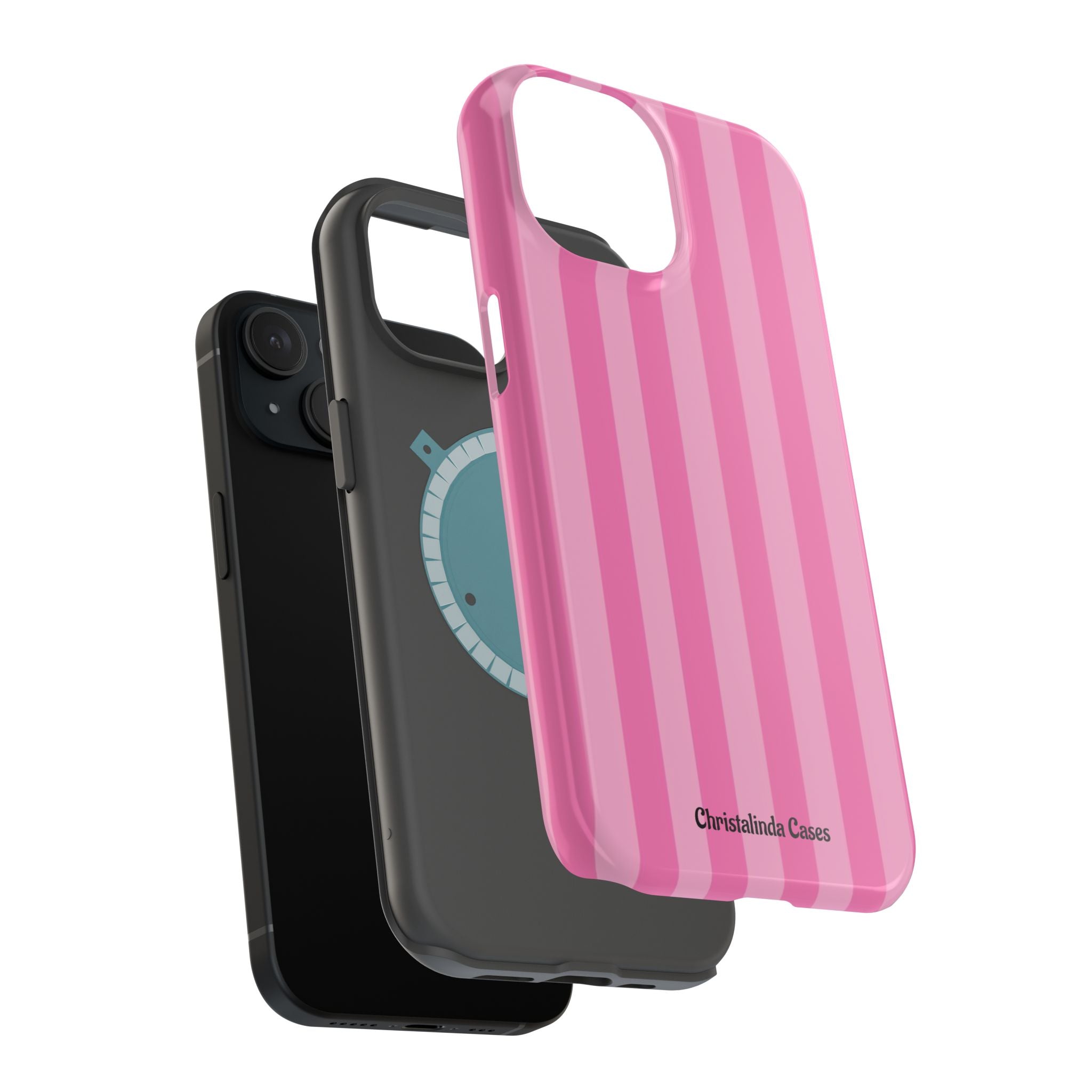 Pretty In Stripes Impact-Resistant MagSafe Phone Case