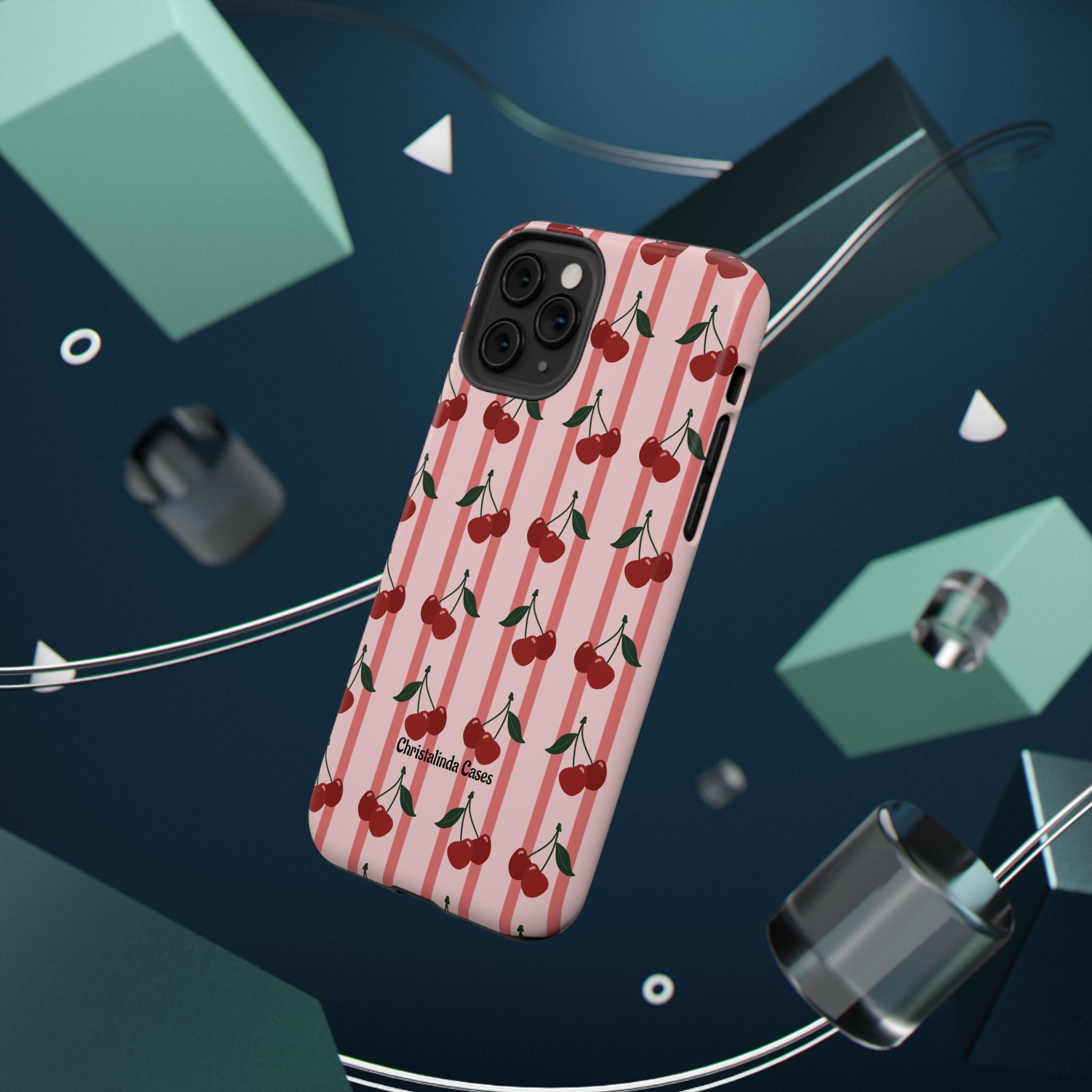 Cherry Kiss MagSafe Impact-Resistant Case
