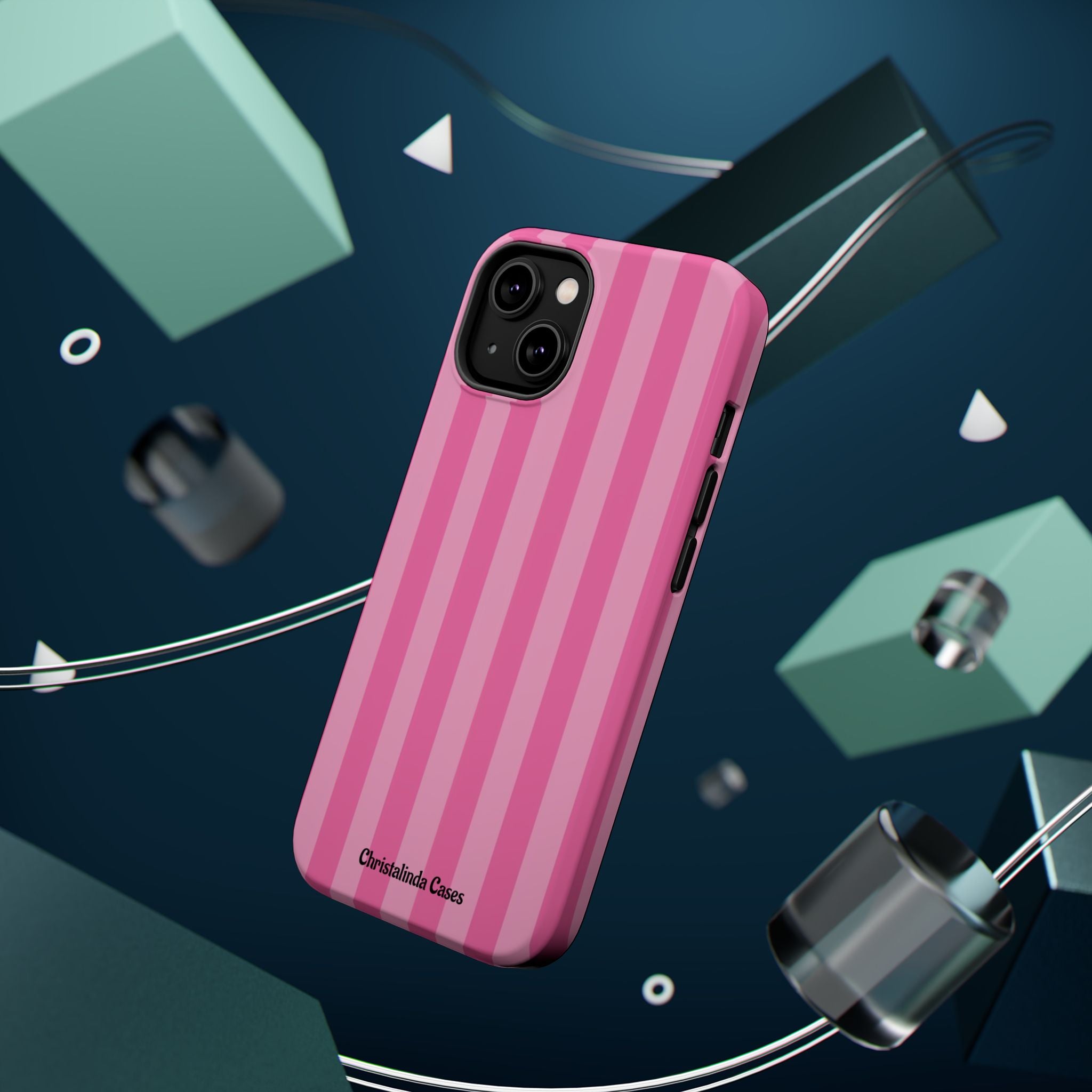 Pretty In Stripes Impact-Resistant MagSafe Phone Case