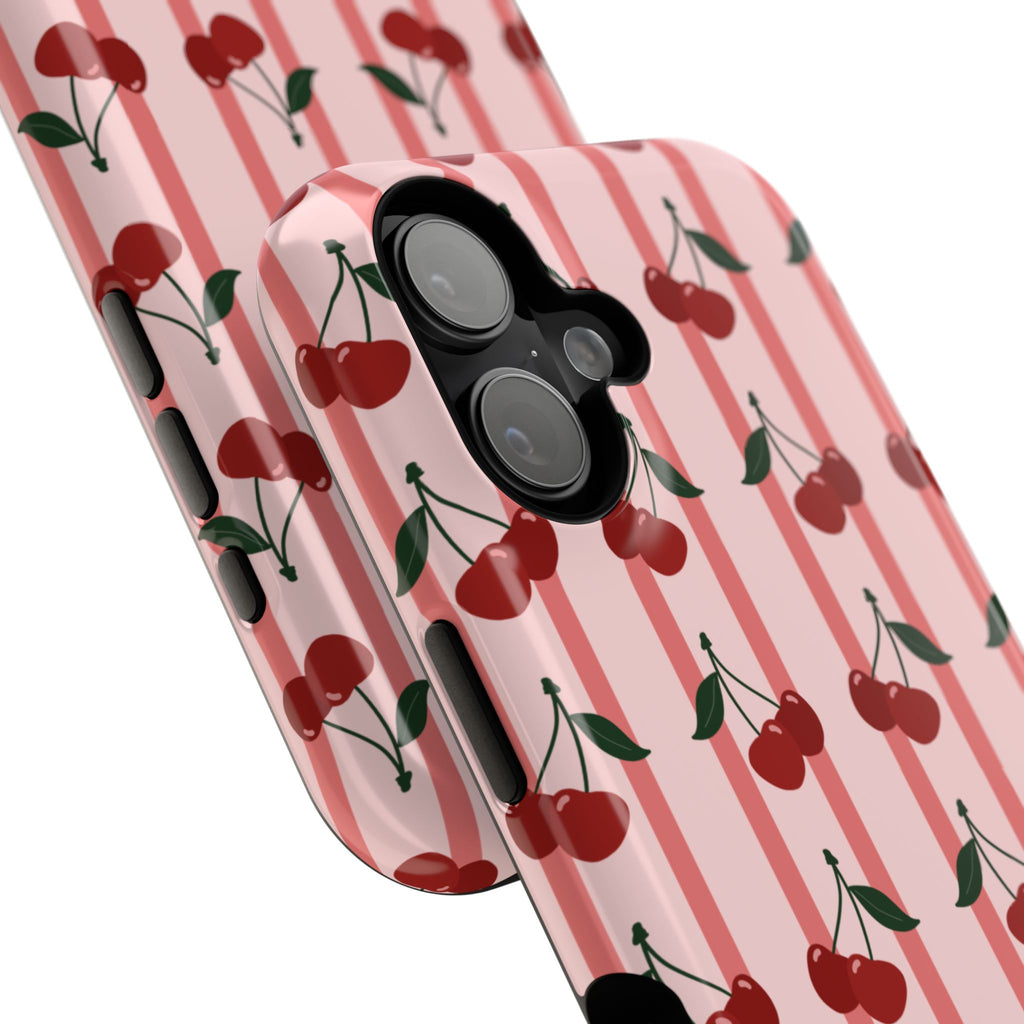 Cherry Kiss MagSafe Impact-Resistant Case
