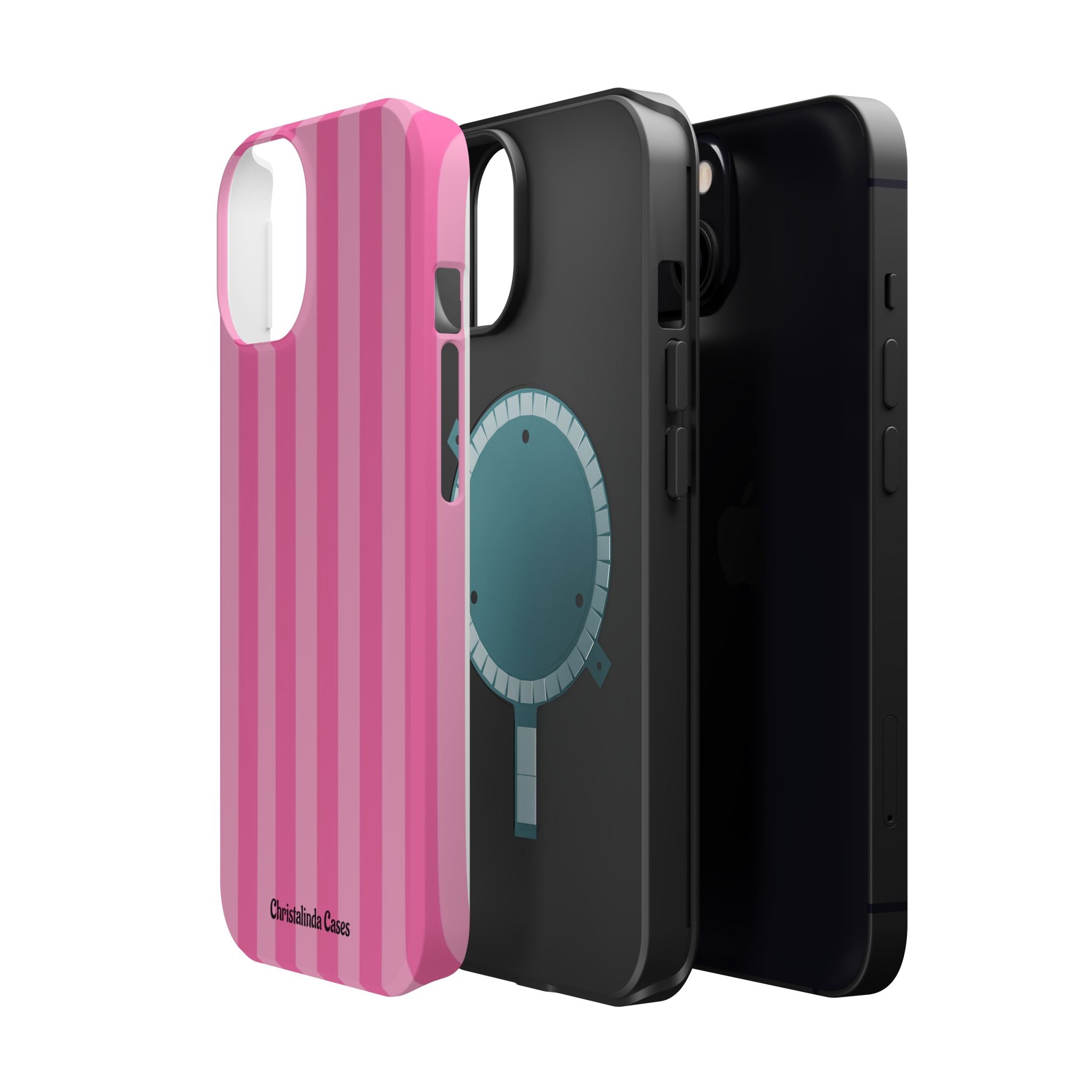 Pretty In Stripes Impact-Resistant MagSafe Phone Case