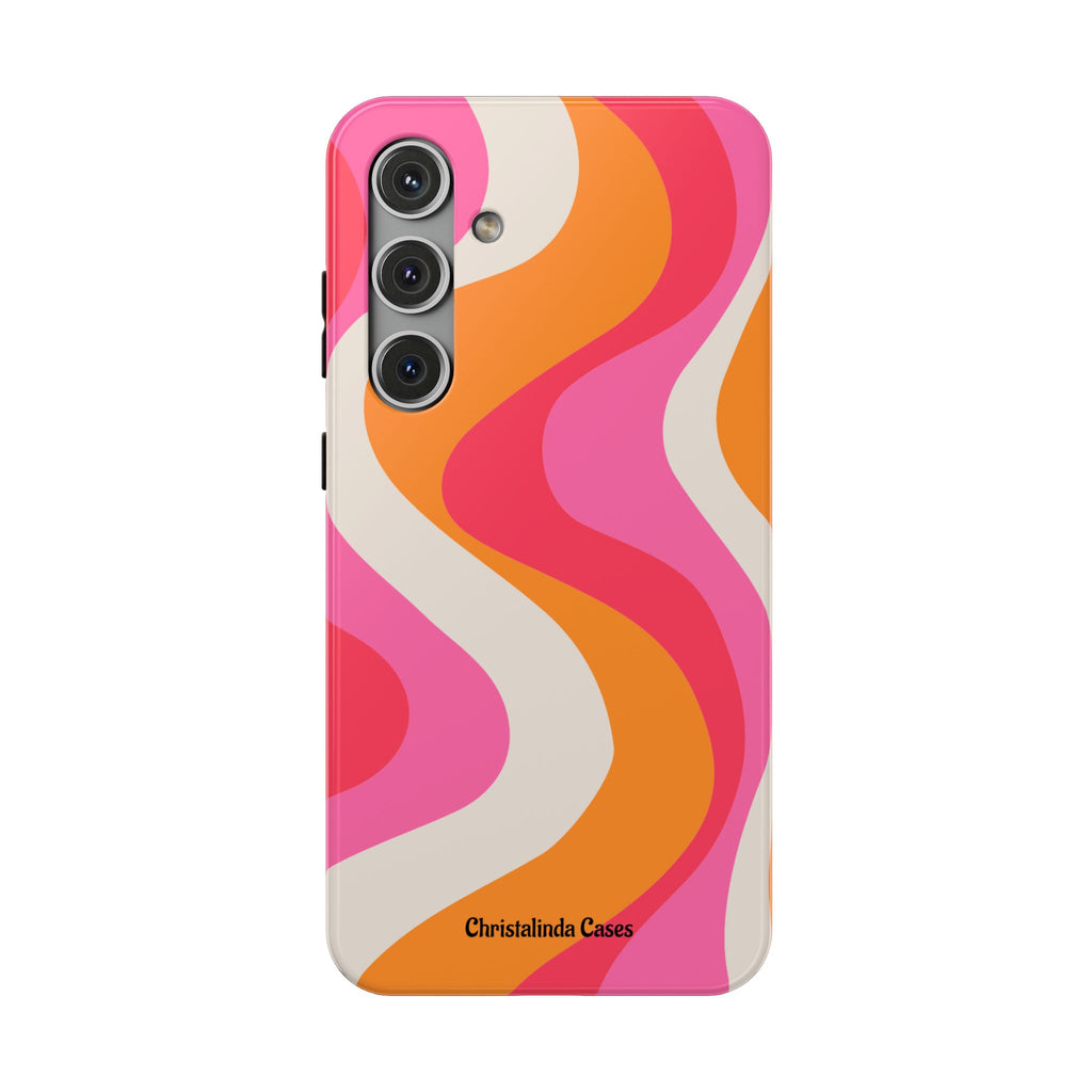 Sunset Sorbet Impact-Resistant MagSafe Phone Case