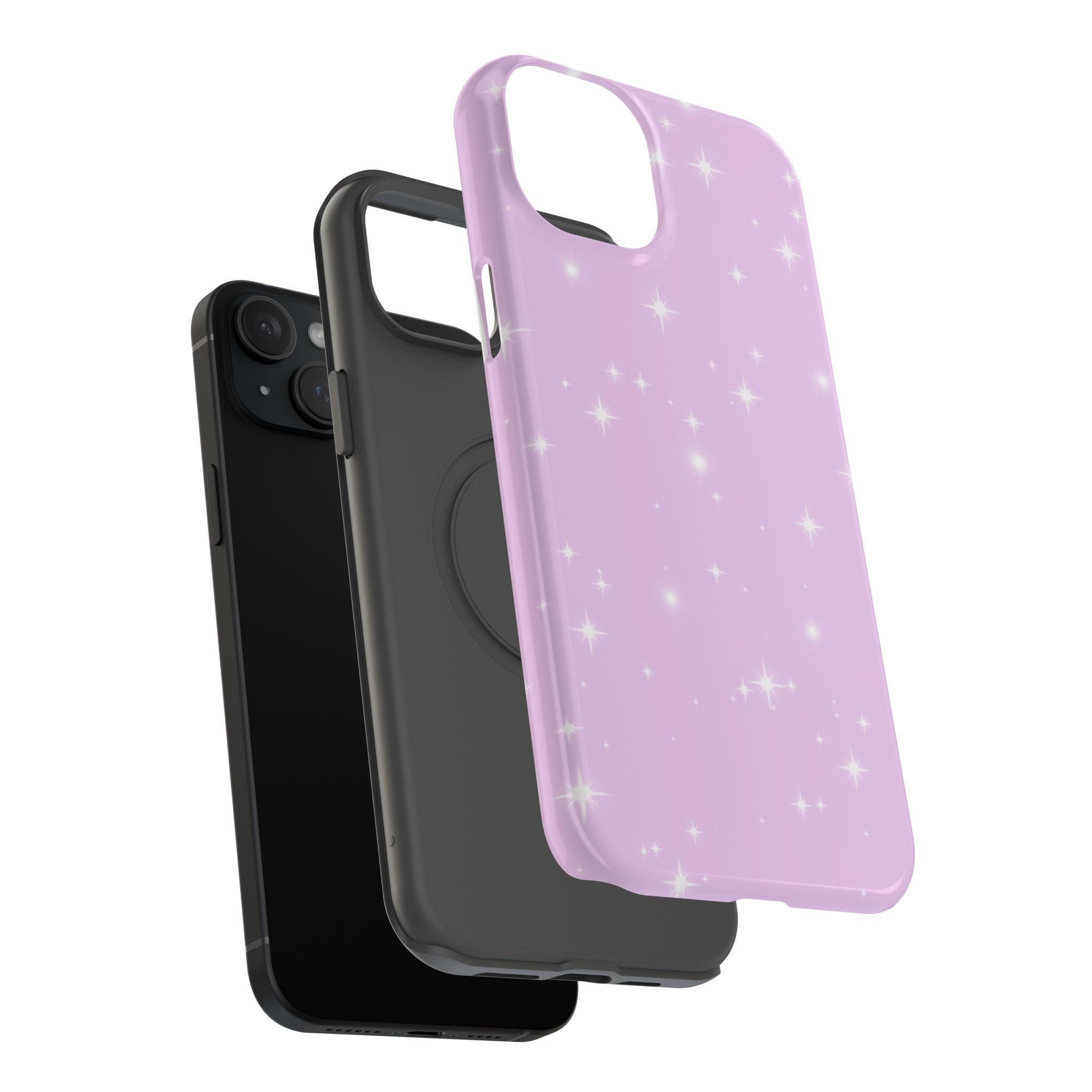 Sparkling Lilac Impact MagSafe Phone Case