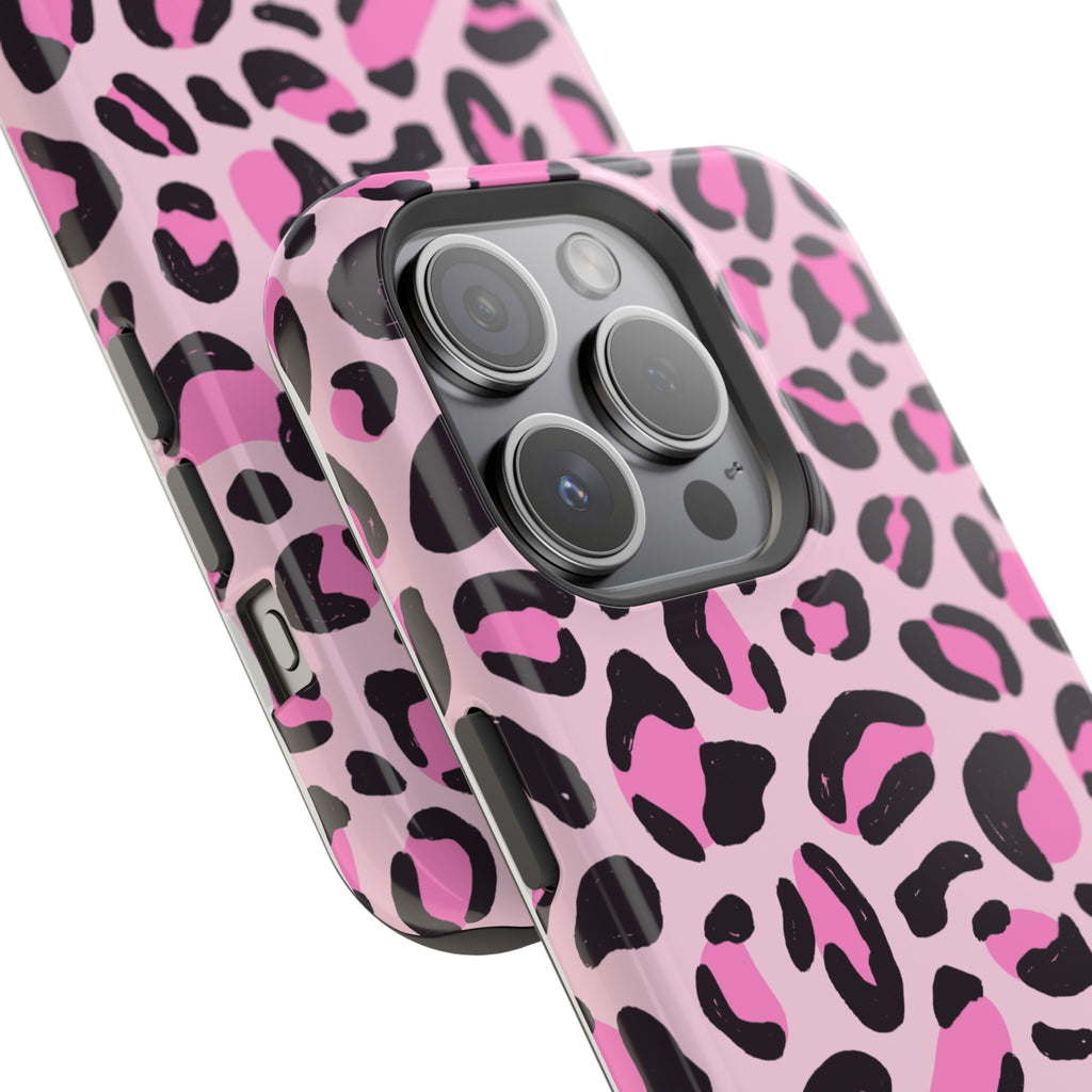Pink Safari Impact-Resistant MagSafe Phone Case