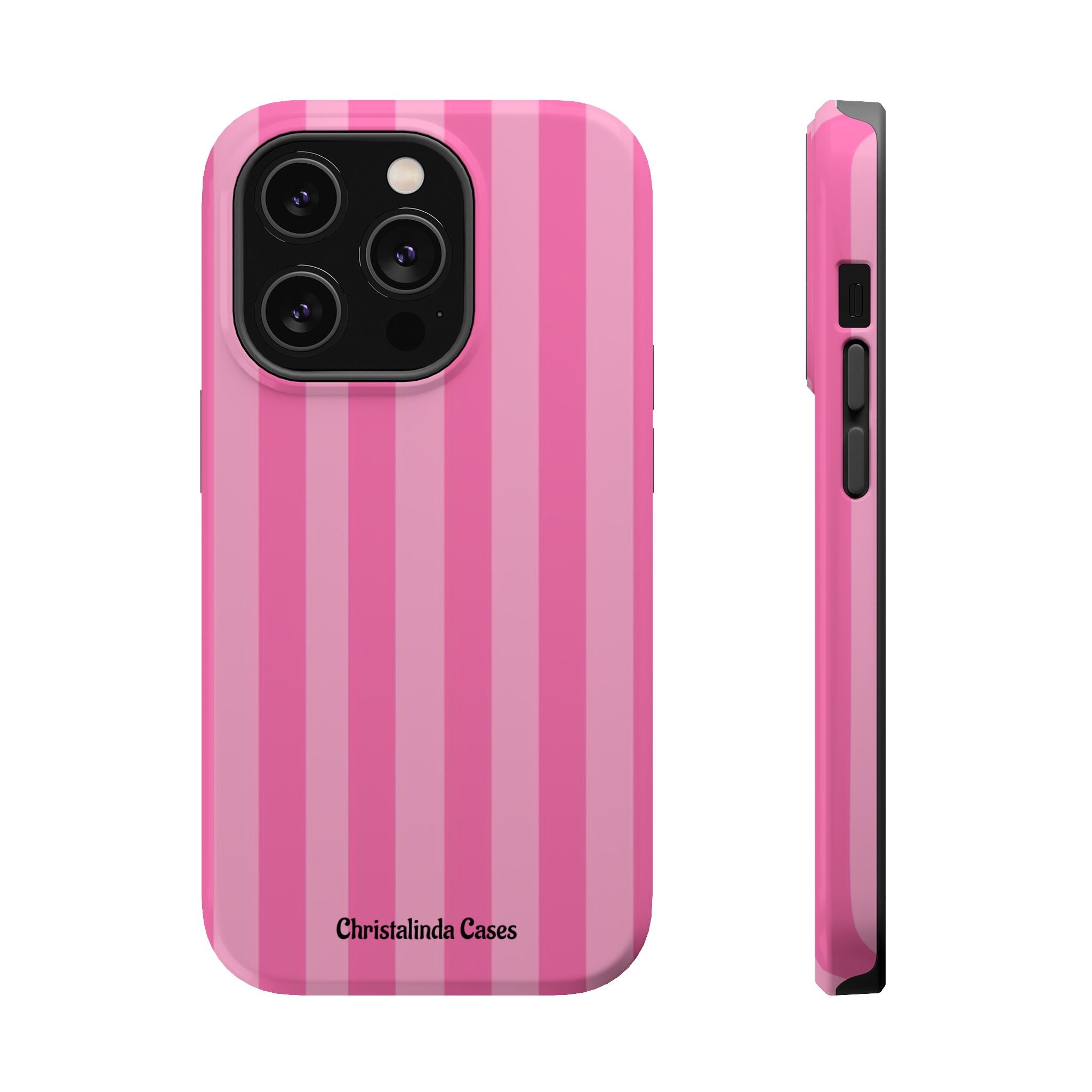 Pretty In Stripes Impact-Resistant MagSafe Phone Case