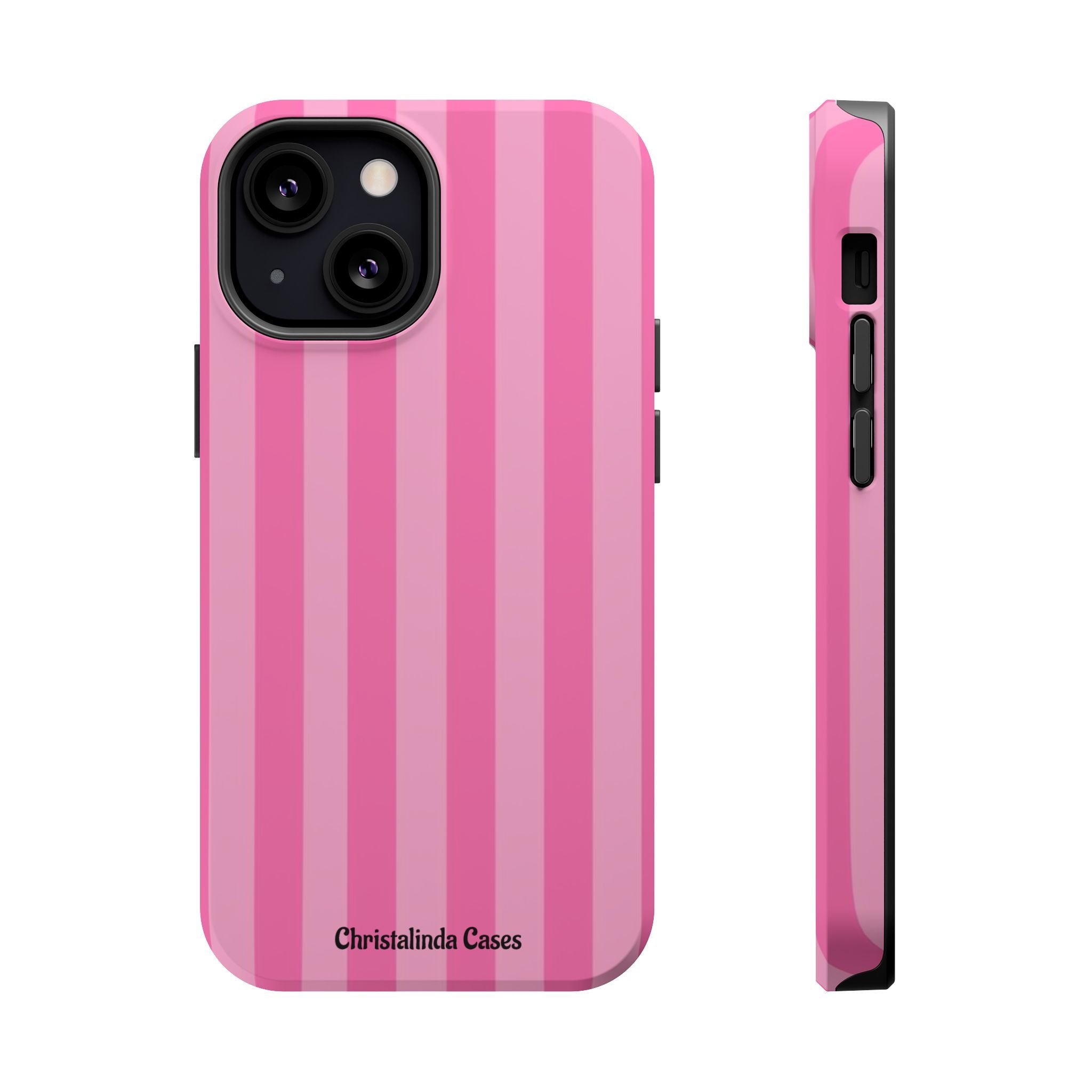 Pretty In Stripes Impact-Resistant MagSafe Phone Case