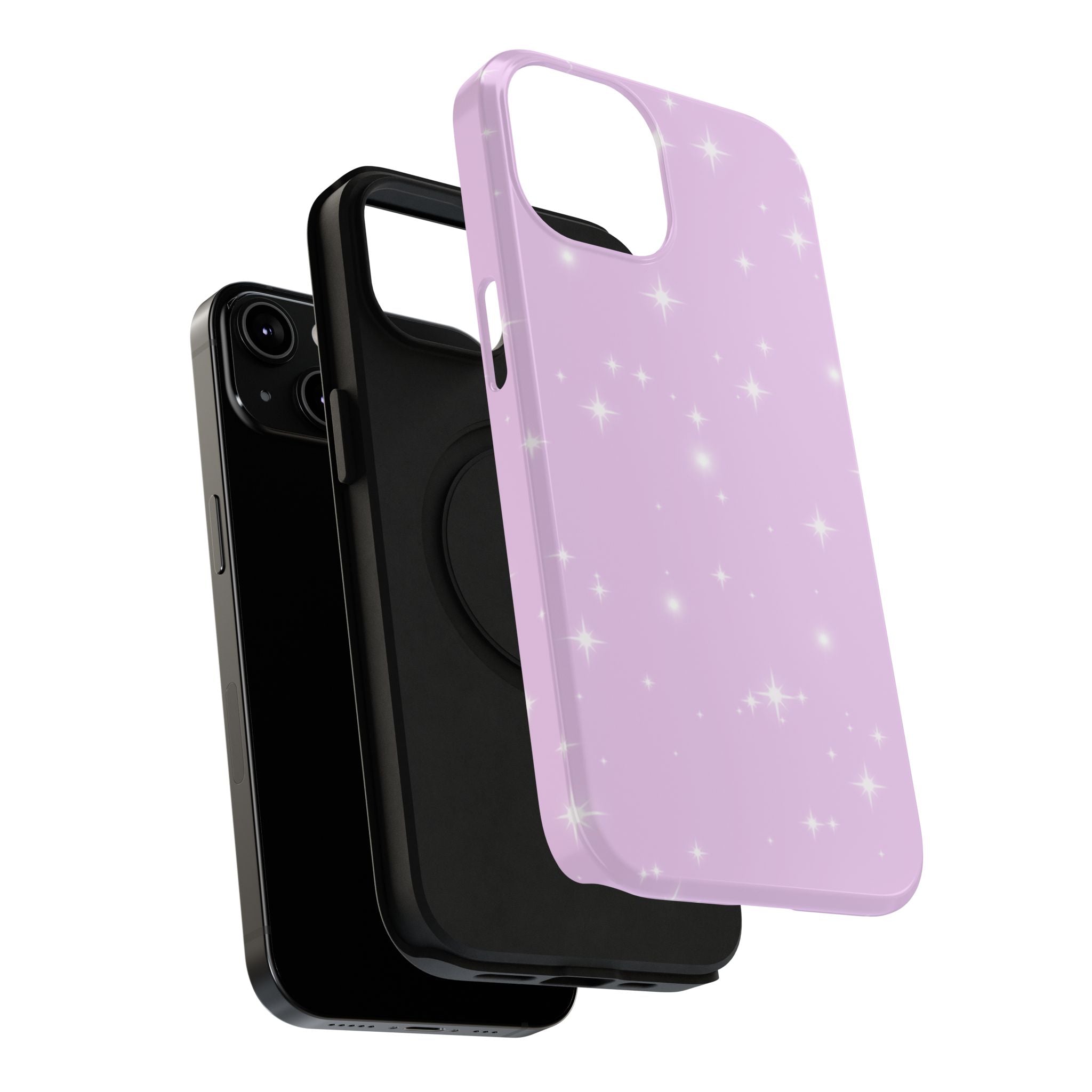Sparkling Lilac Impact MagSafe Phone Case