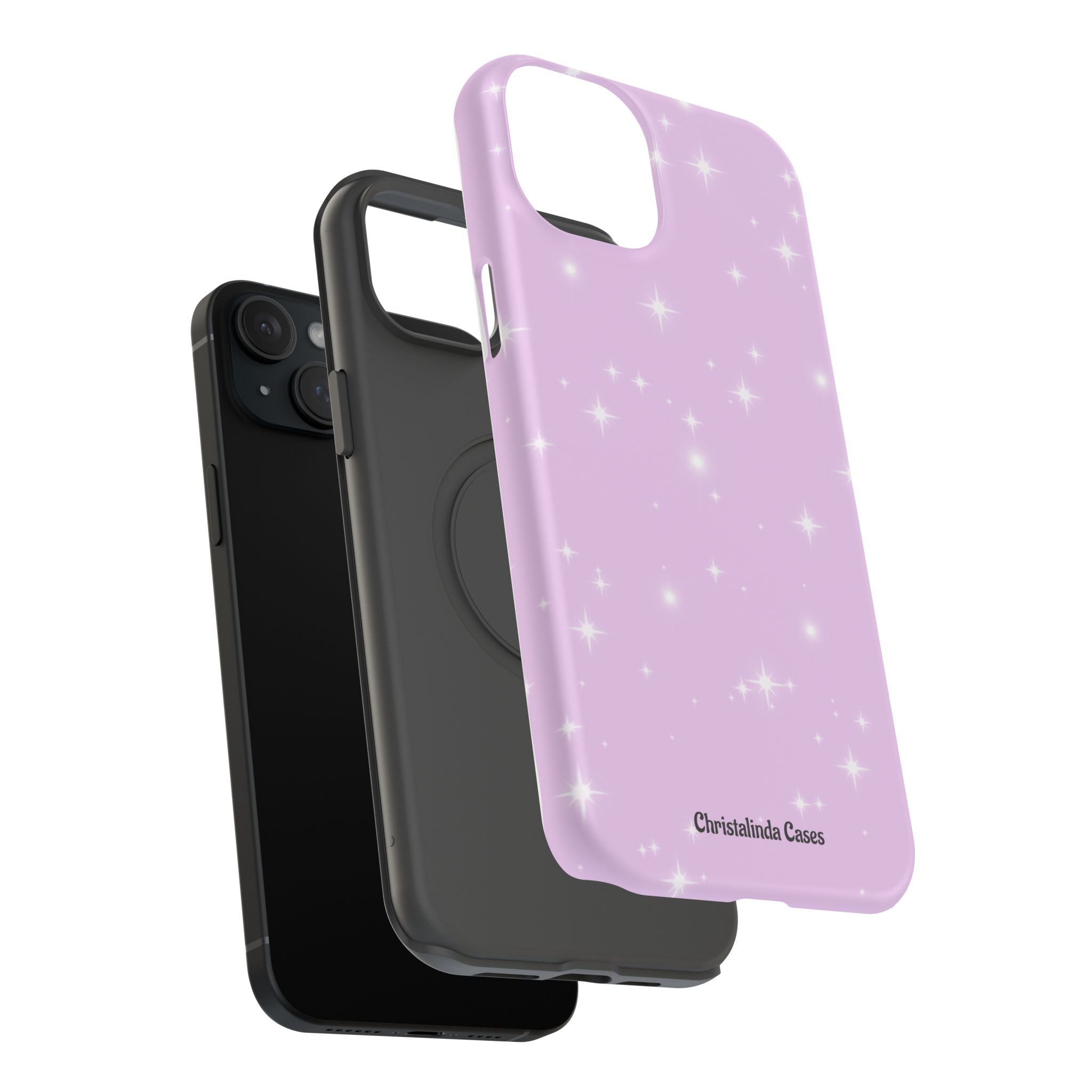 Sparkling Lilac Impact MagSafe Phone Case