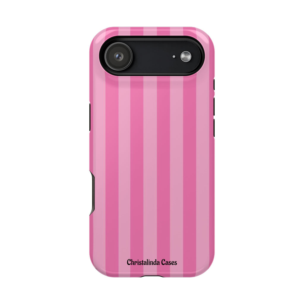 Pretty In Stripes Impact-Resistant MagSafe Phone Case