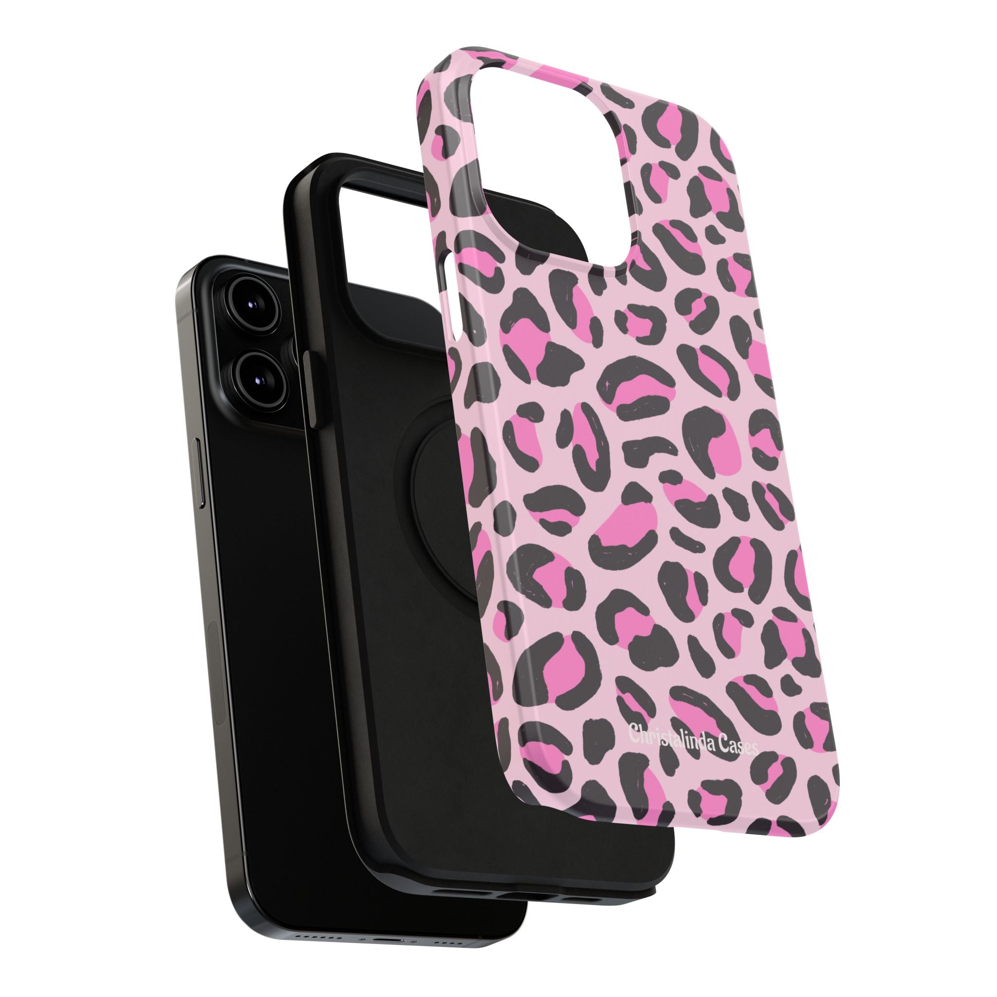 Pink Safari Impact-Resistant MagSafe Phone Case