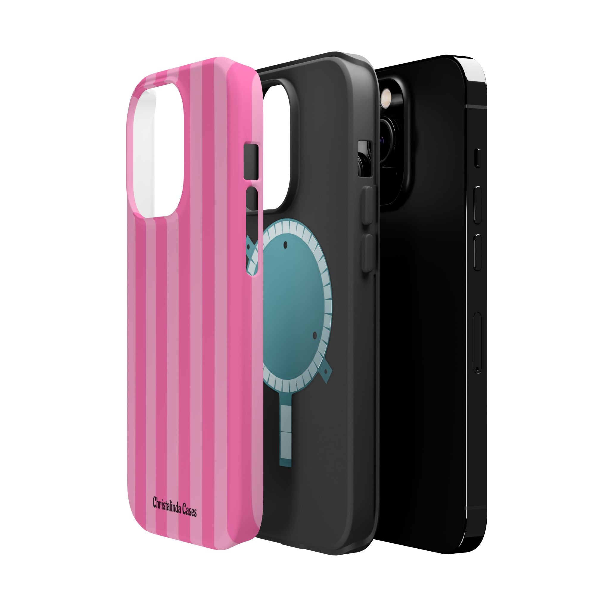 Pretty In Stripes Impact-Resistant MagSafe Phone Case