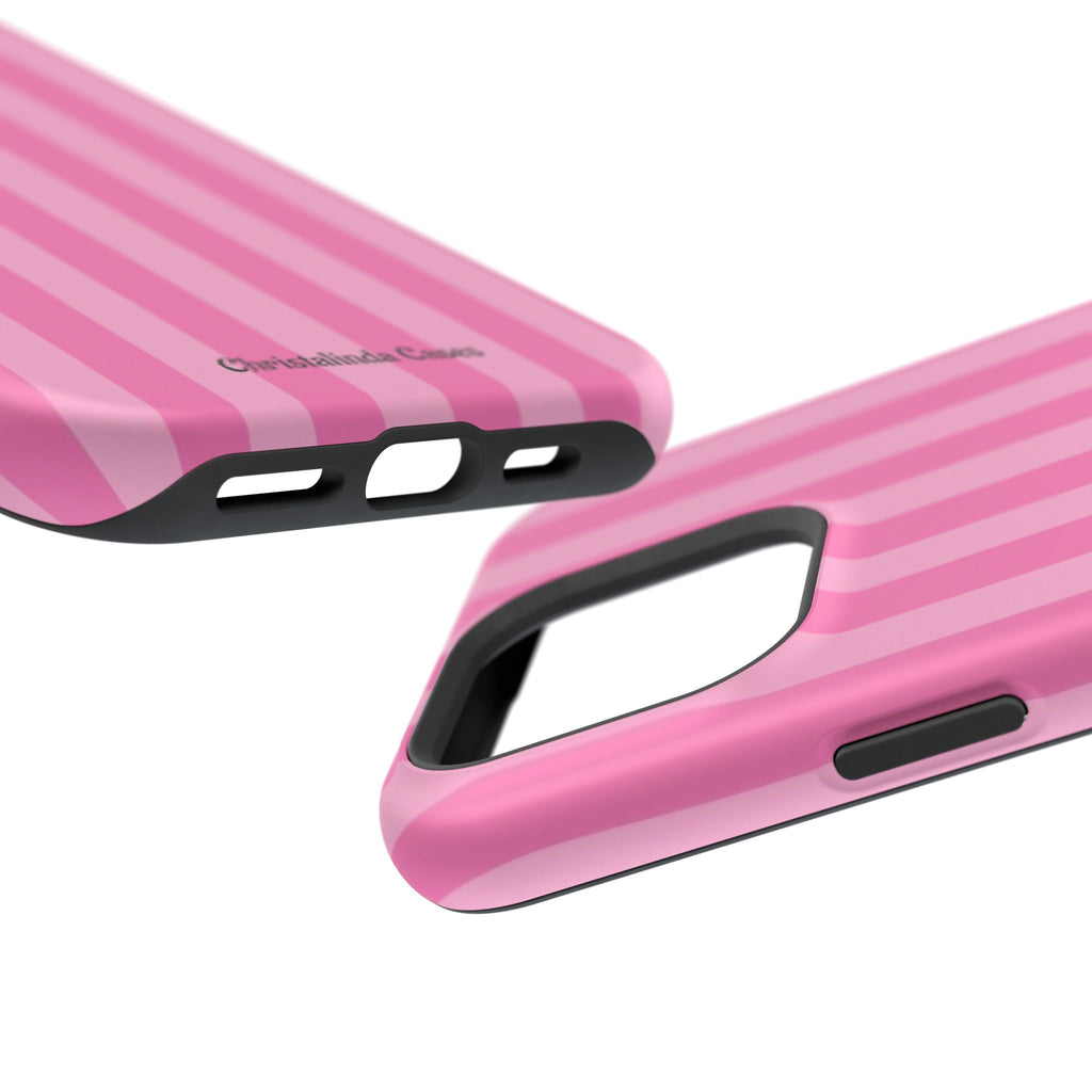 Pretty In Stripes Impact-Resistant MagSafe Phone Case