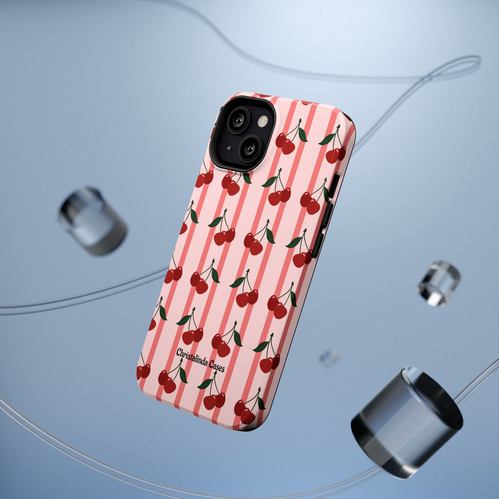 Cherry Kiss MagSafe Impact-Resistant Case
