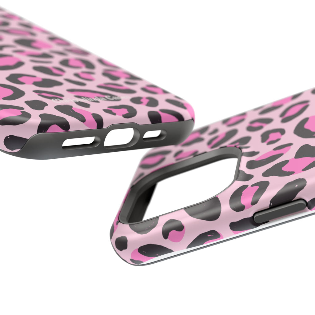 Pink Safari Impact-Resistant MagSafe Phone Case