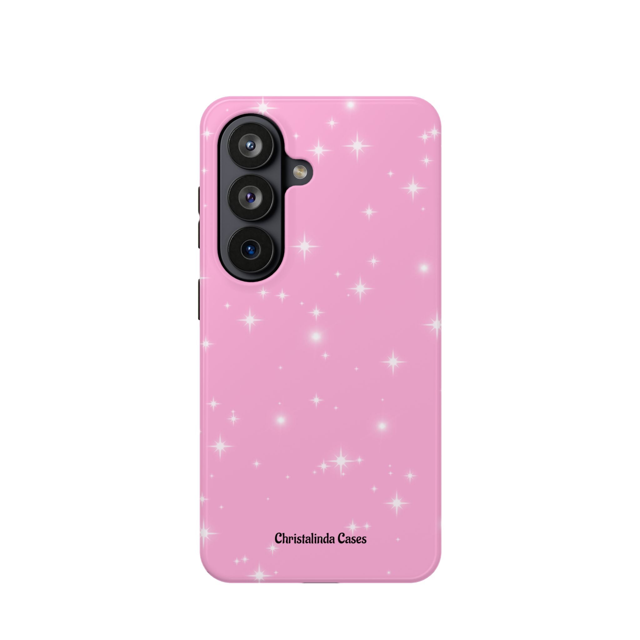 Sparkling Pink Impact-Resistant MagSafe Phone Case