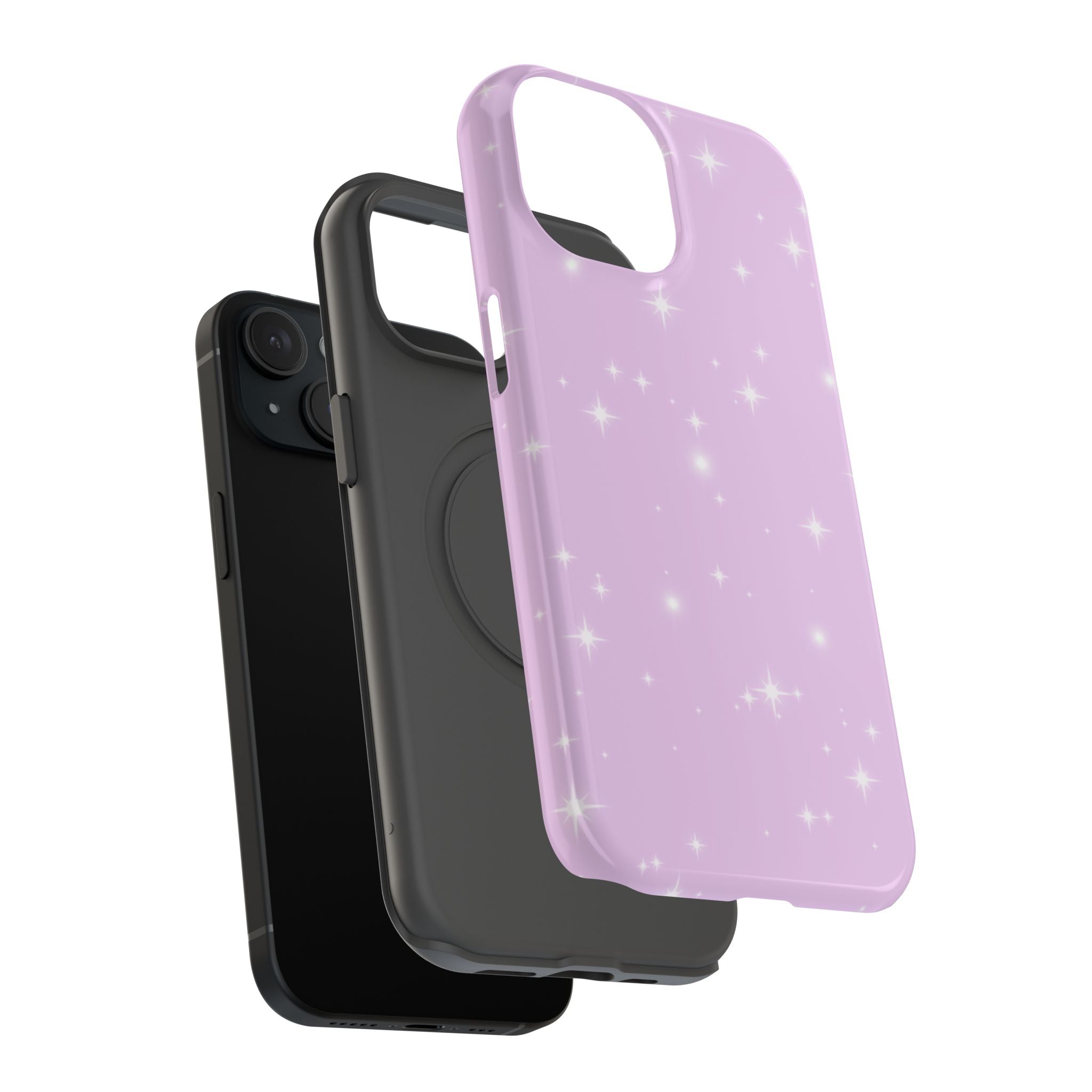 Sparkling Lilac Impact MagSafe Phone Case