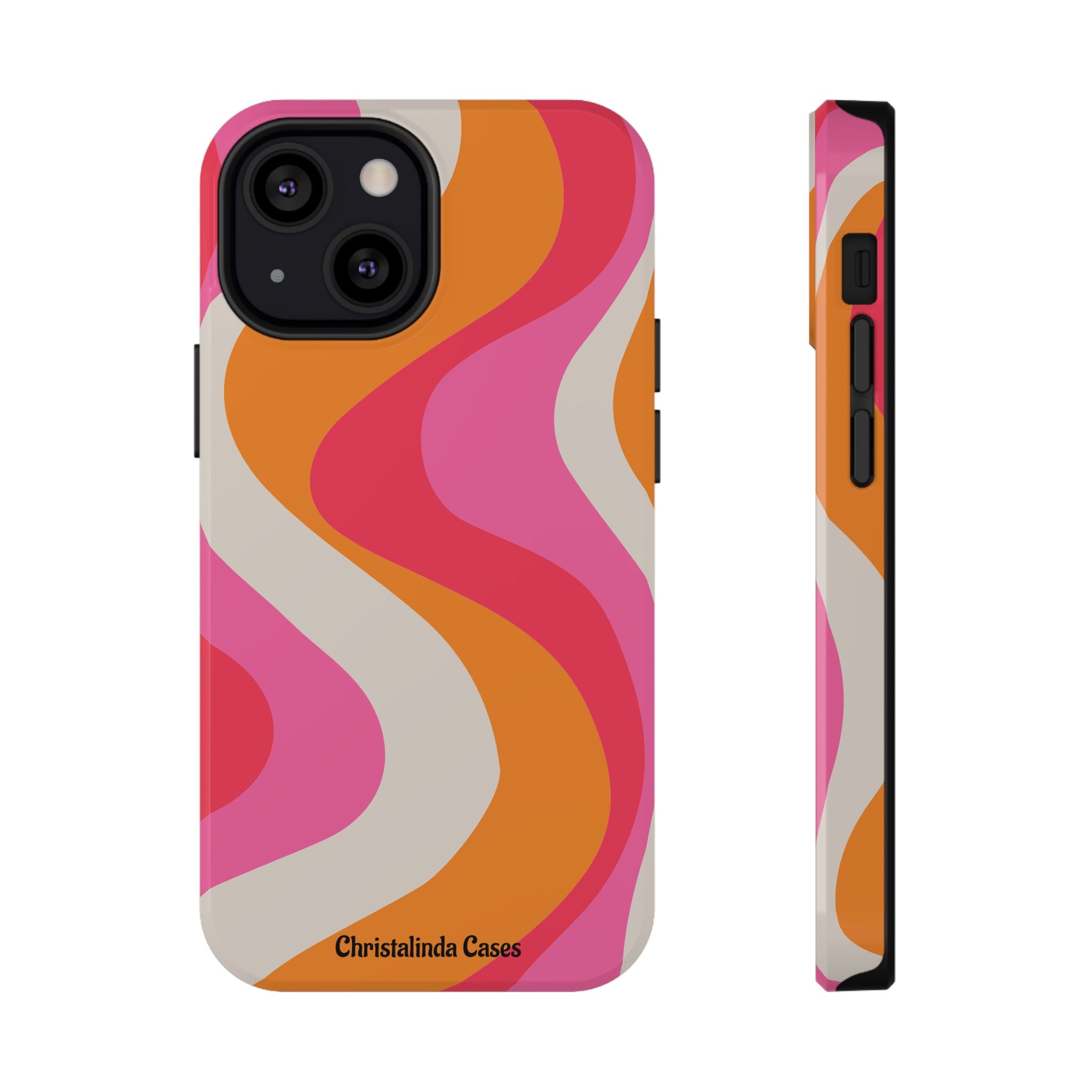 Sunset Sorbet Impact-Resistant MagSafe Phone Case