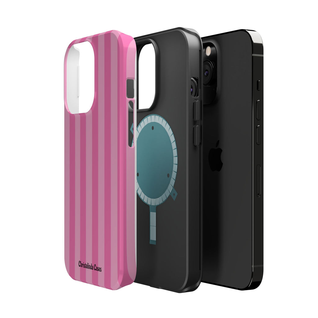 Pretty In Stripes Impact-Resistant MagSafe Phone Case