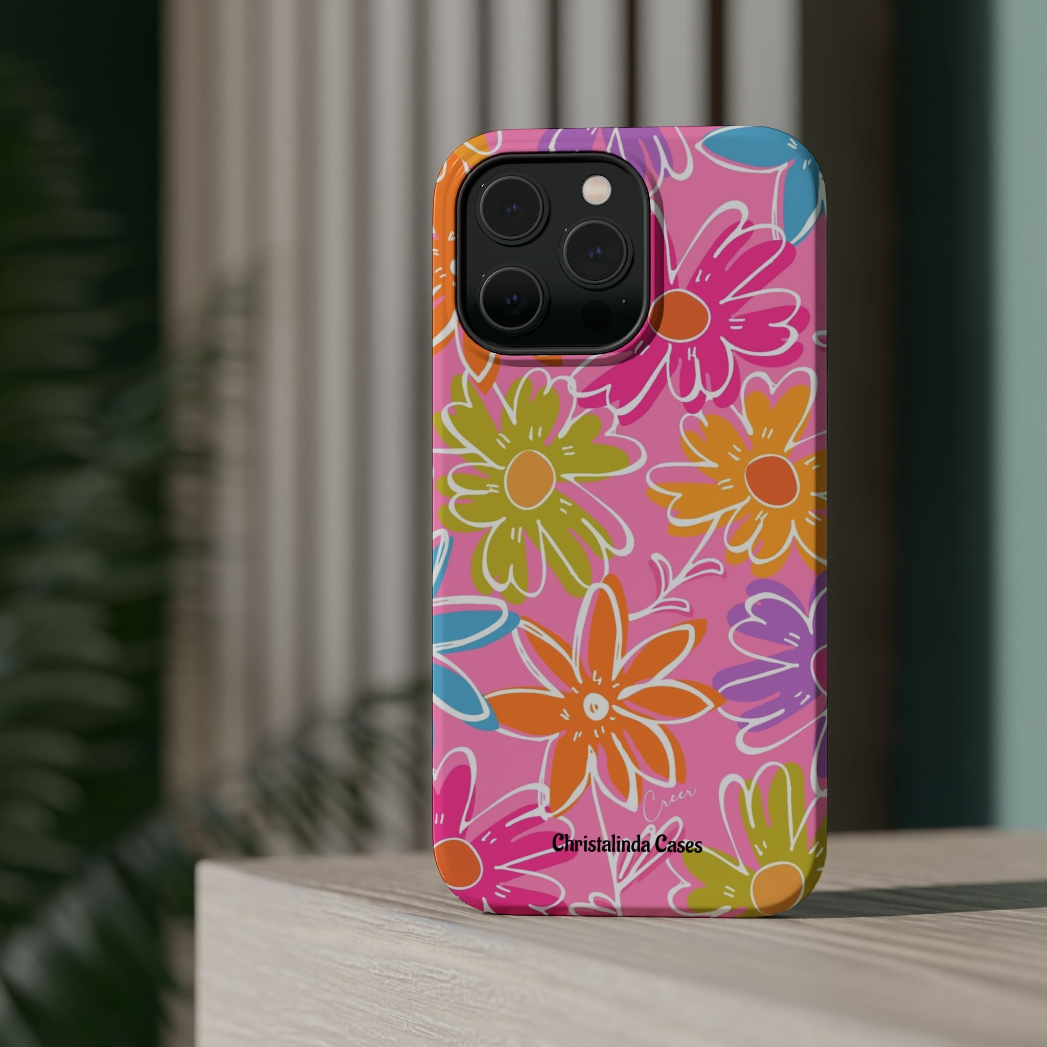 Flower Fiesta Impact-Resistant MagSafePhone Case