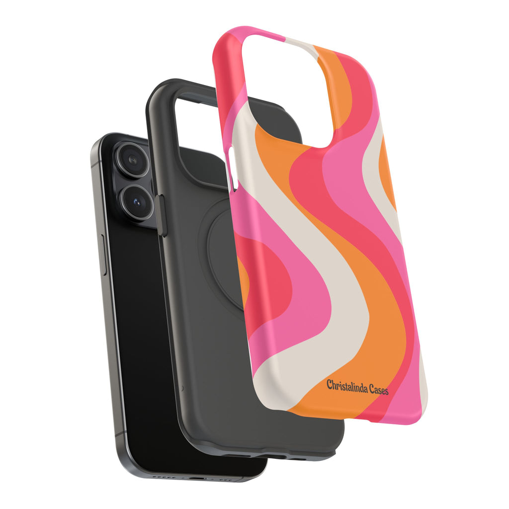 Sunset Sorbet Impact-Resistant MagSafe Phone Case