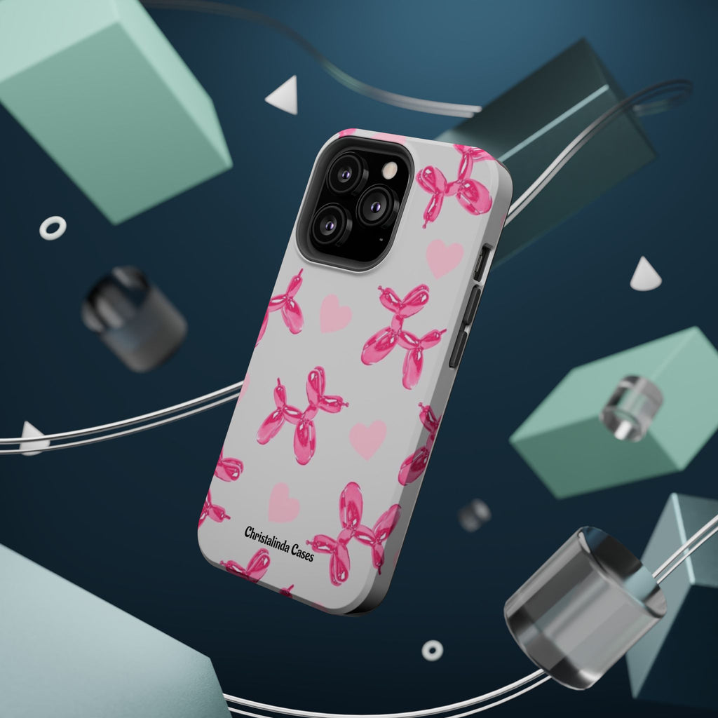 Balloon Charm Impact-Resistant MagSafe phone case