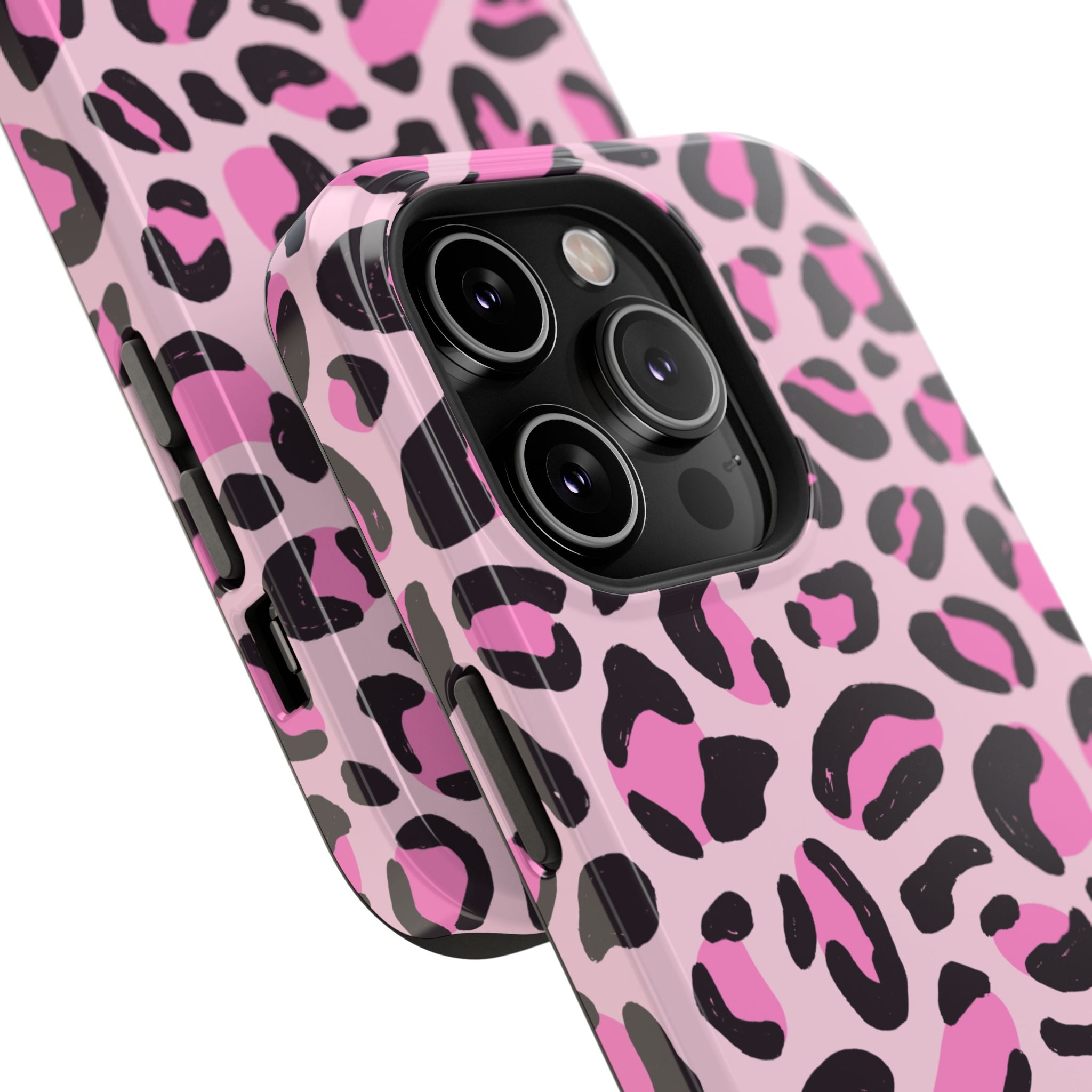Pink Safari Impact-Resistant MagSafe Phone Case