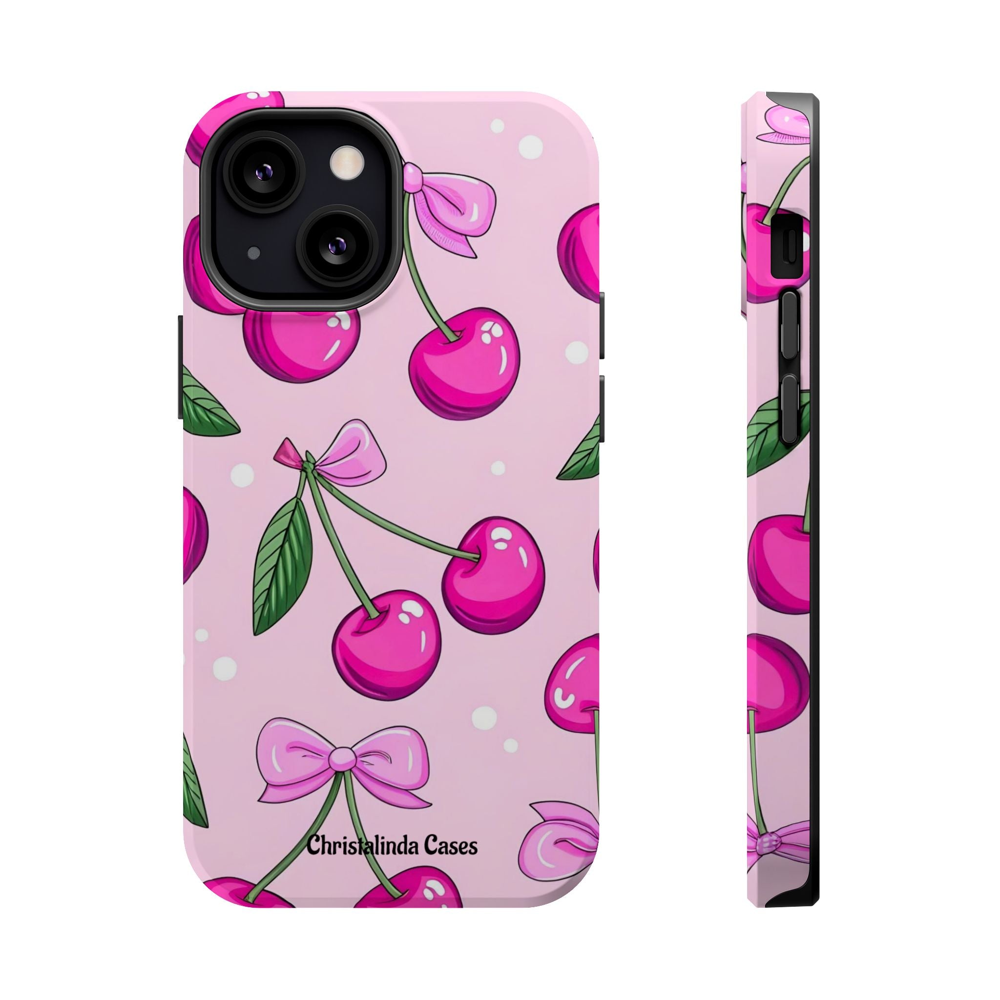 Cherry Cutie Impact-Resistant MagSafe Phone Case