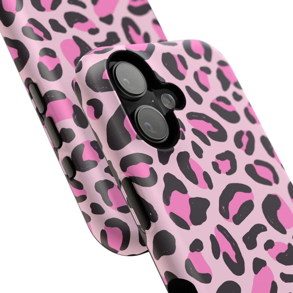 Pink Safari Impact-Resistant MagSafe Phone Case