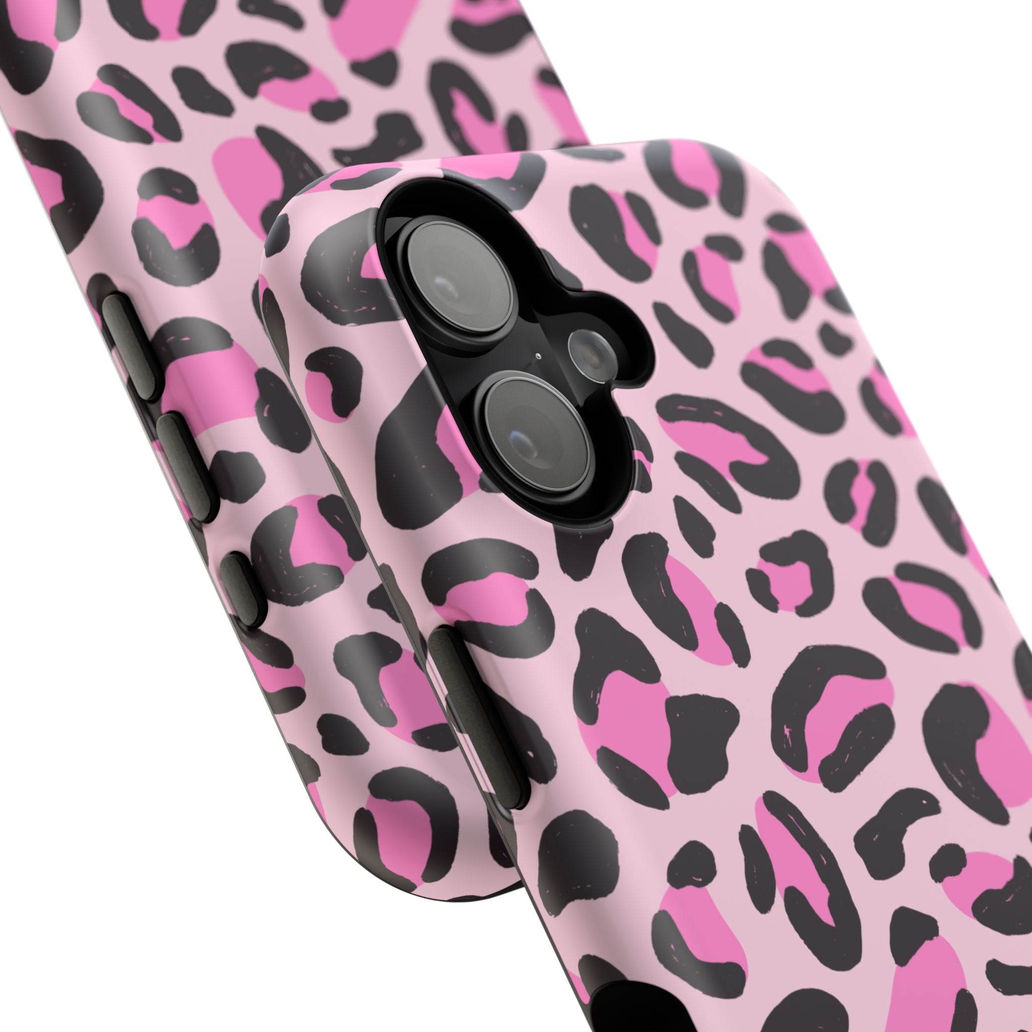 Pink Safari Impact-Resistant MagSafe Phone Case