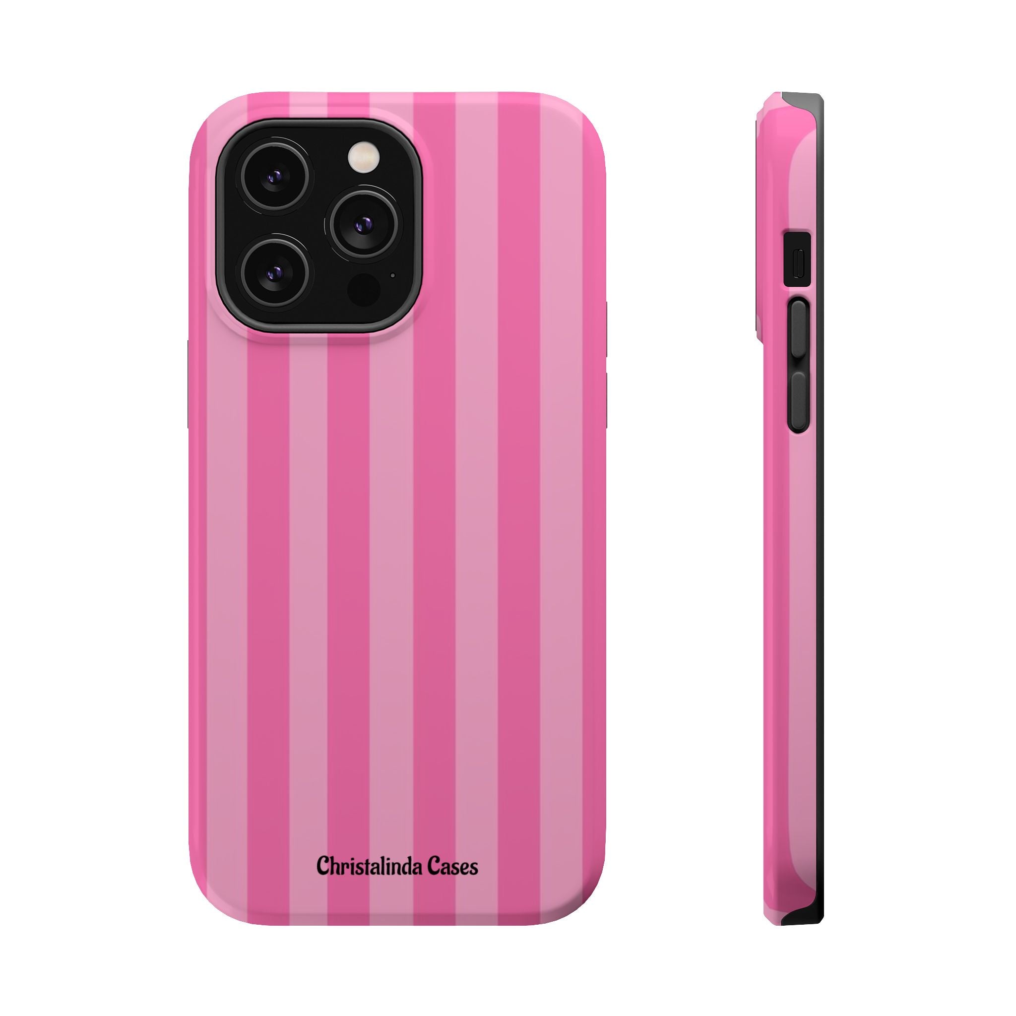 Pretty In Stripes Impact-Resistant MagSafe Phone Case