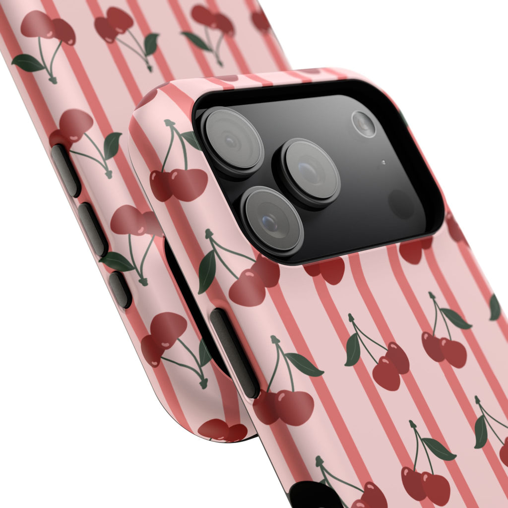 Cherry Kiss MagSafe Impact-Resistant Case