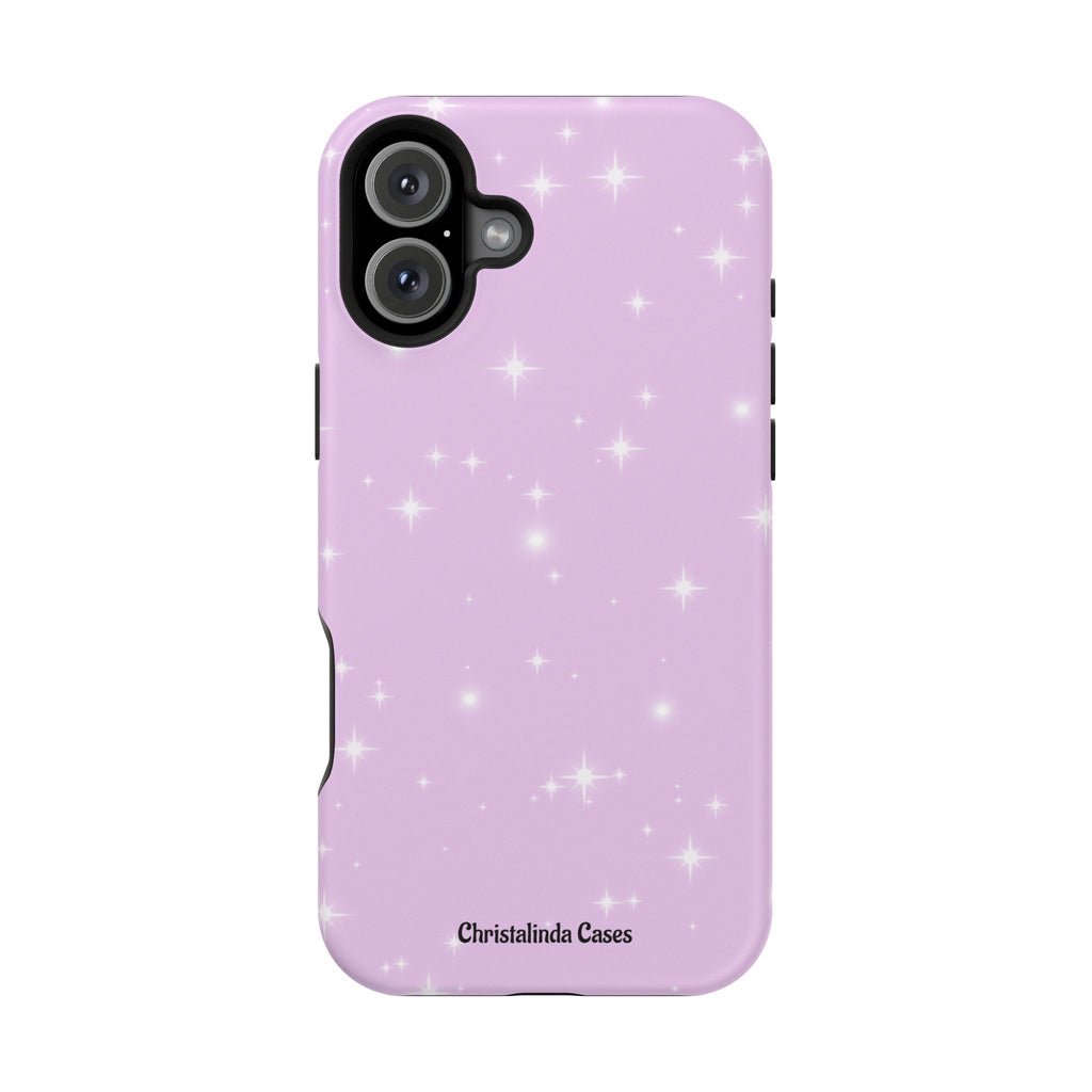 Sparkling Lilac Impact MagSafe Phone Case