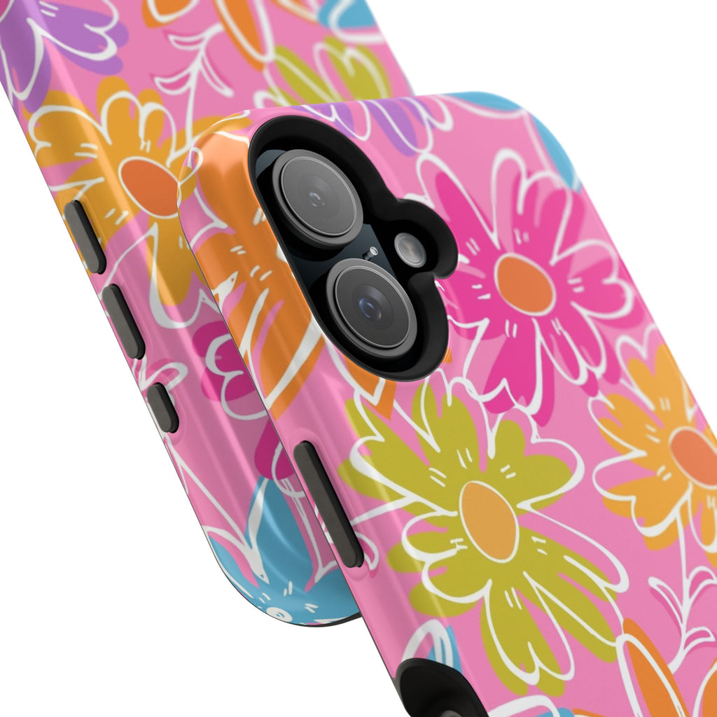 Flower Fiesta Impact-Resistant MagSafePhone Case