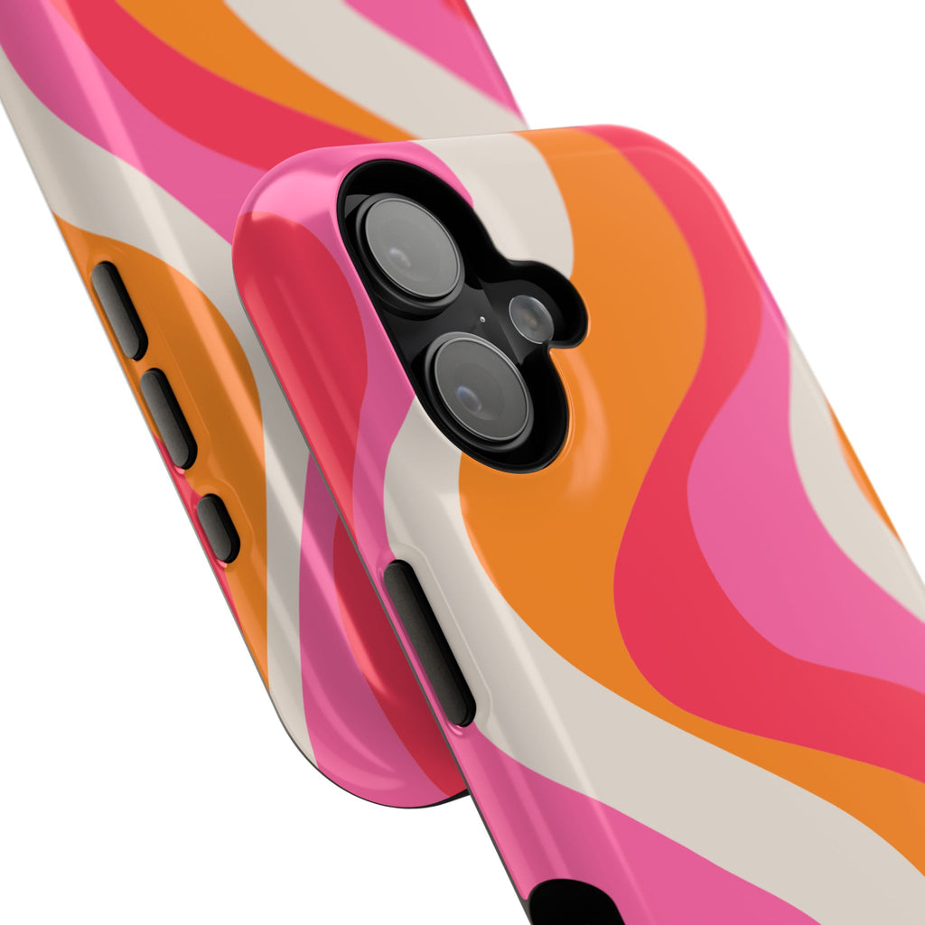 Sunset Sorbet Impact-Resistant MagSafe Phone Case