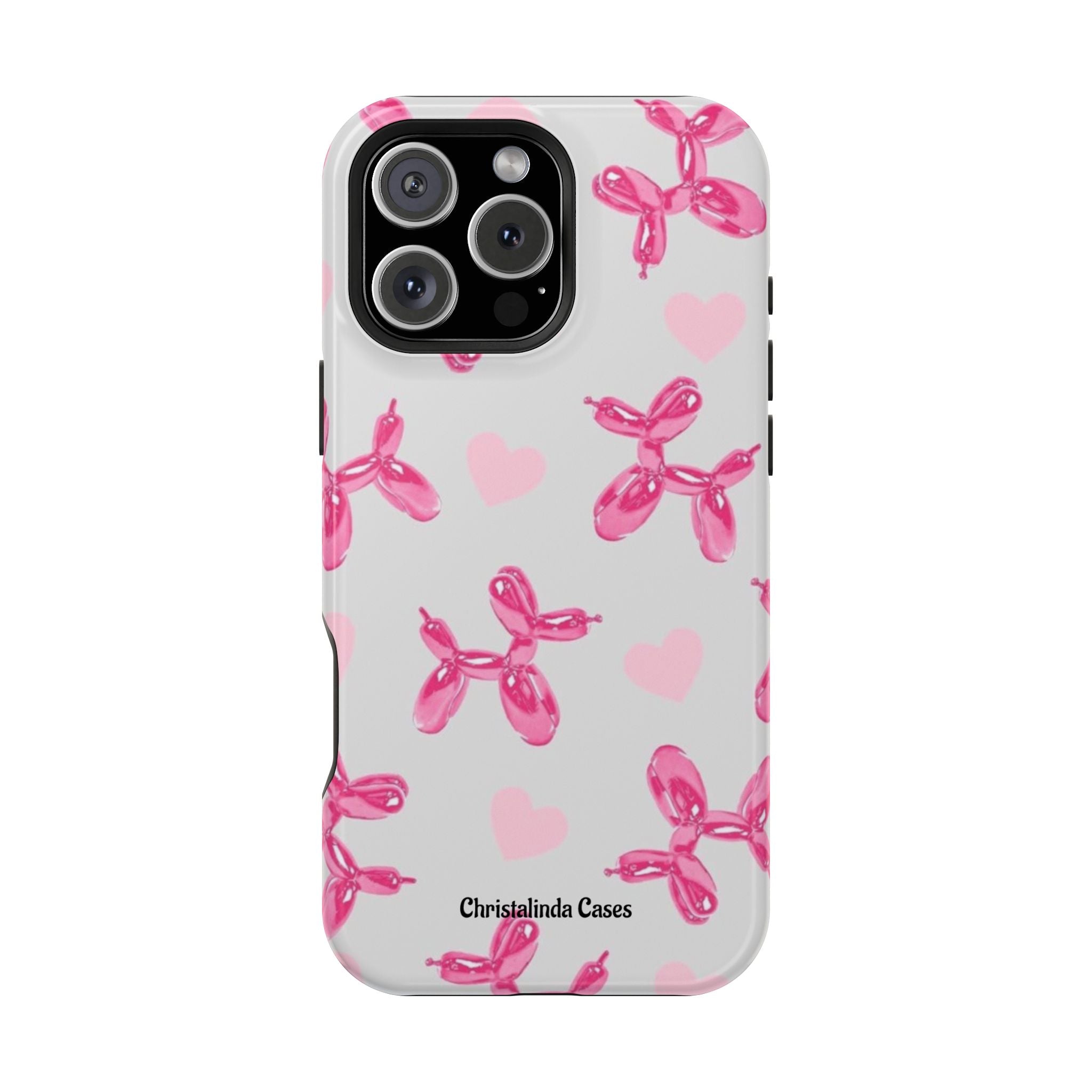 Balloon Charm Impact-Resistant MagSafe phone case