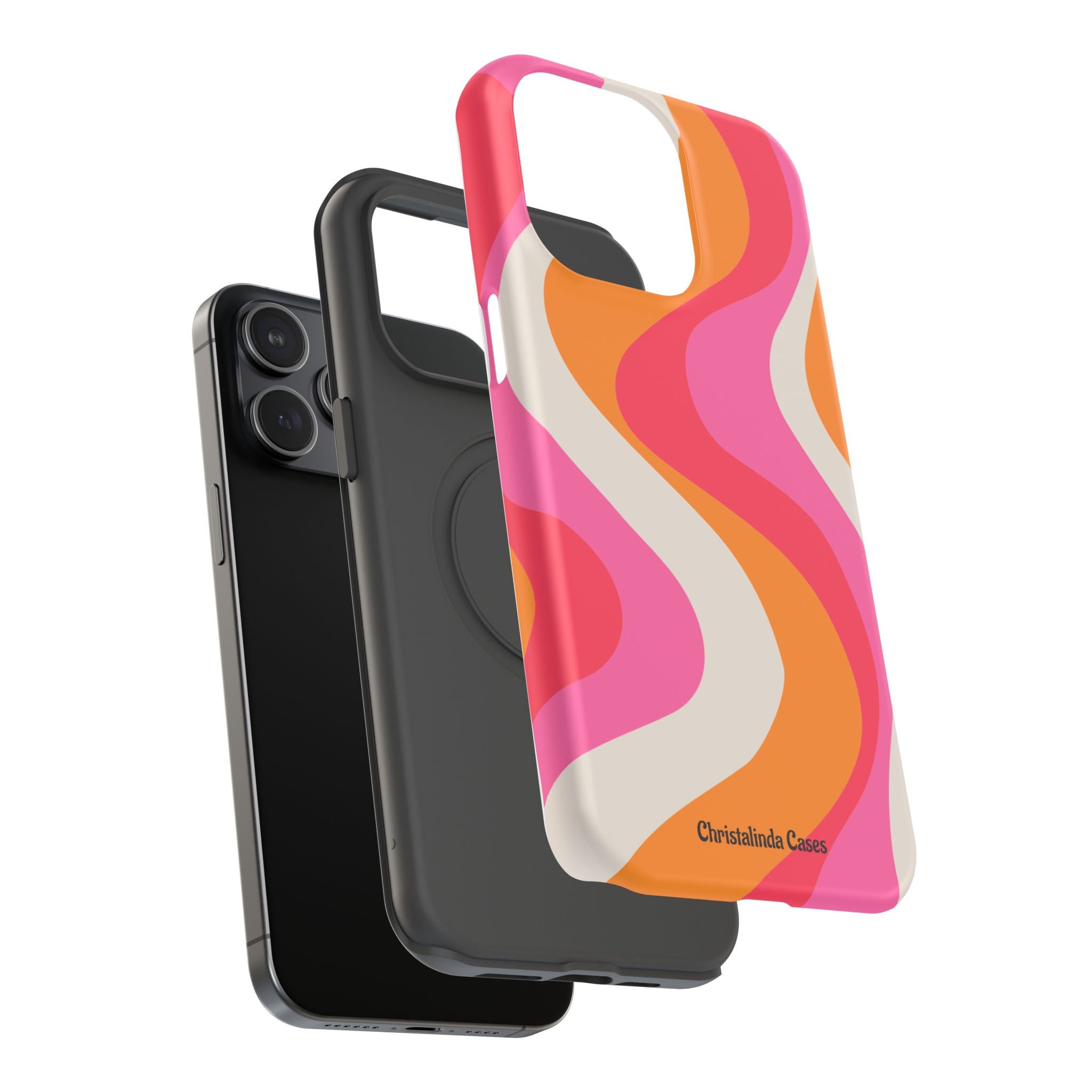 Sunset Sorbet Impact-Resistant MagSafe Phone Case