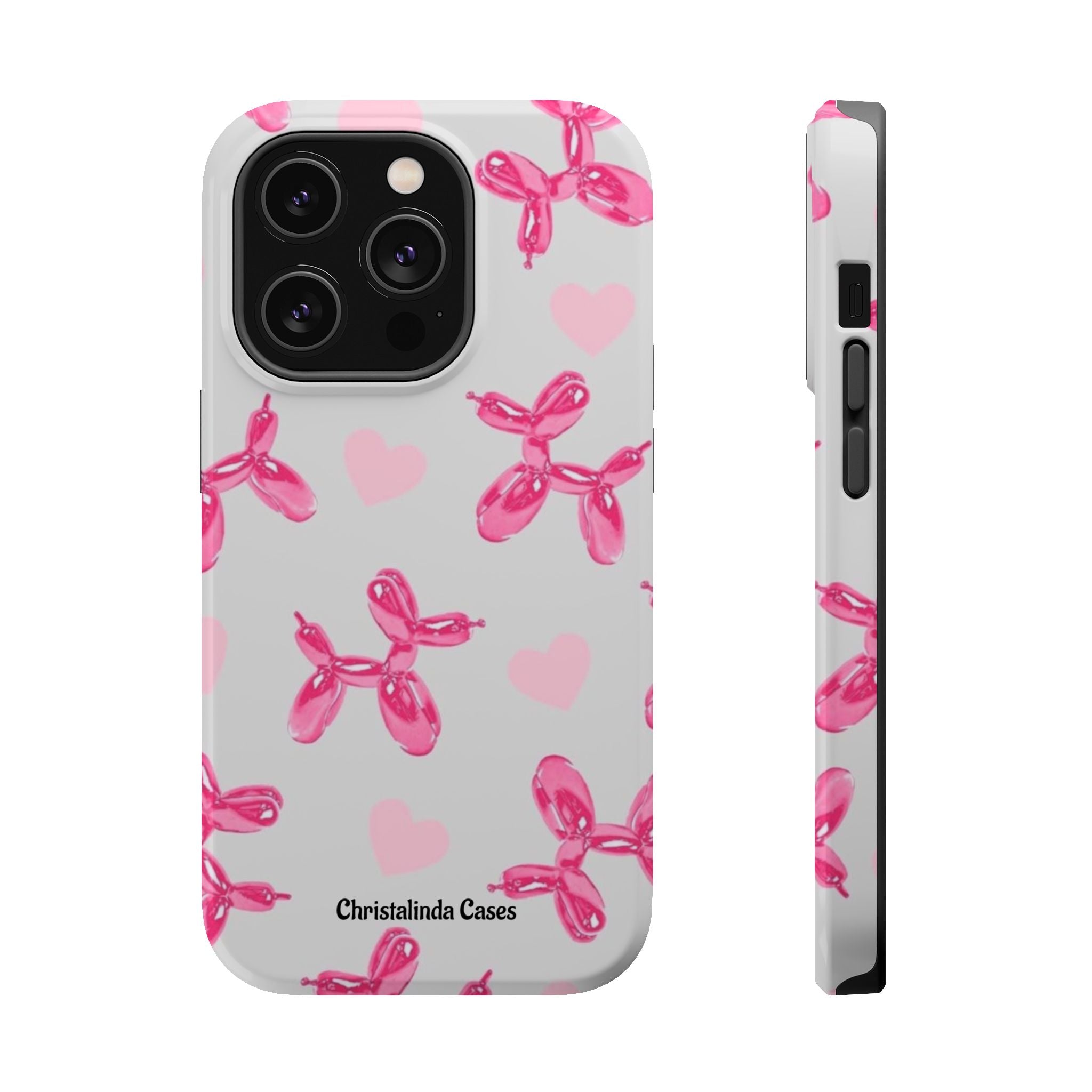 Balloon Charm Impact-Resistant MagSafe phone case