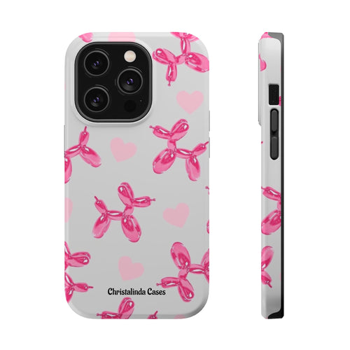 Balloon Charm Impact-Resistant MagSafe phone case