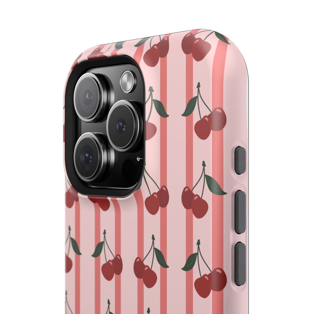 Cherry Kiss MagSafe Impact-Resistant Case